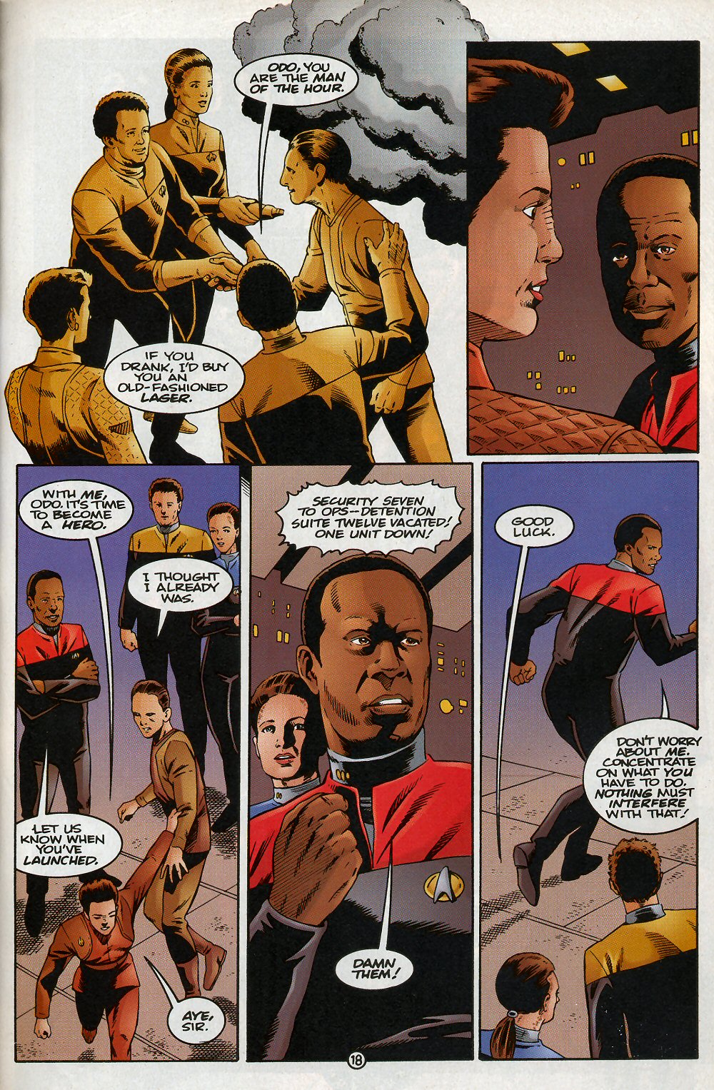 Read online Star Trek: Deep Space Nine (1993) comic -  Issue #15 - 19