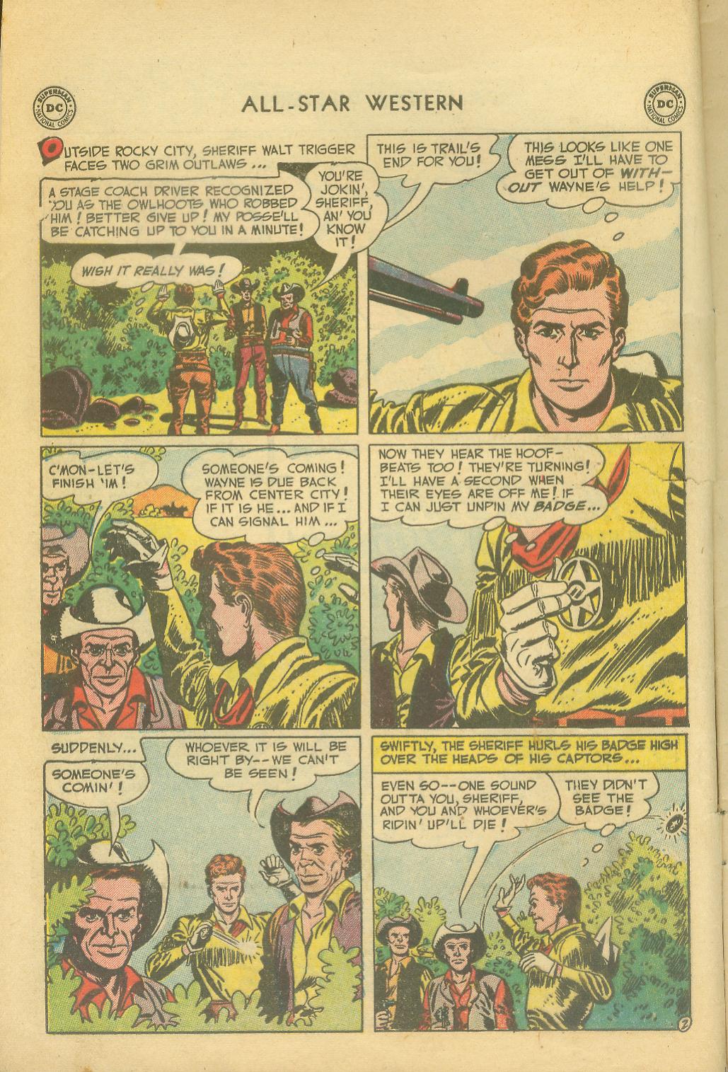 Read online All-Star Western (1951) comic -  Issue #65 - 4