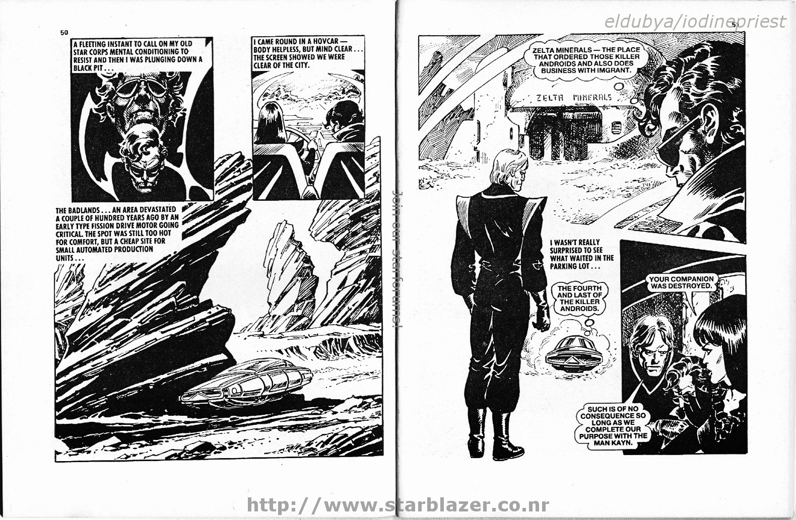 Read online Starblazer comic -  Issue #219 - 27