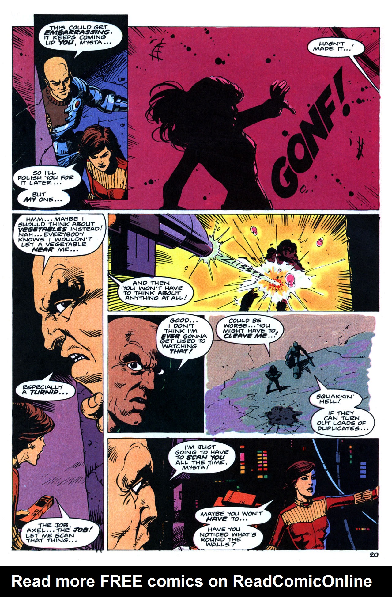 Read online Axel Pressbutton comic -  Issue #6 - 21