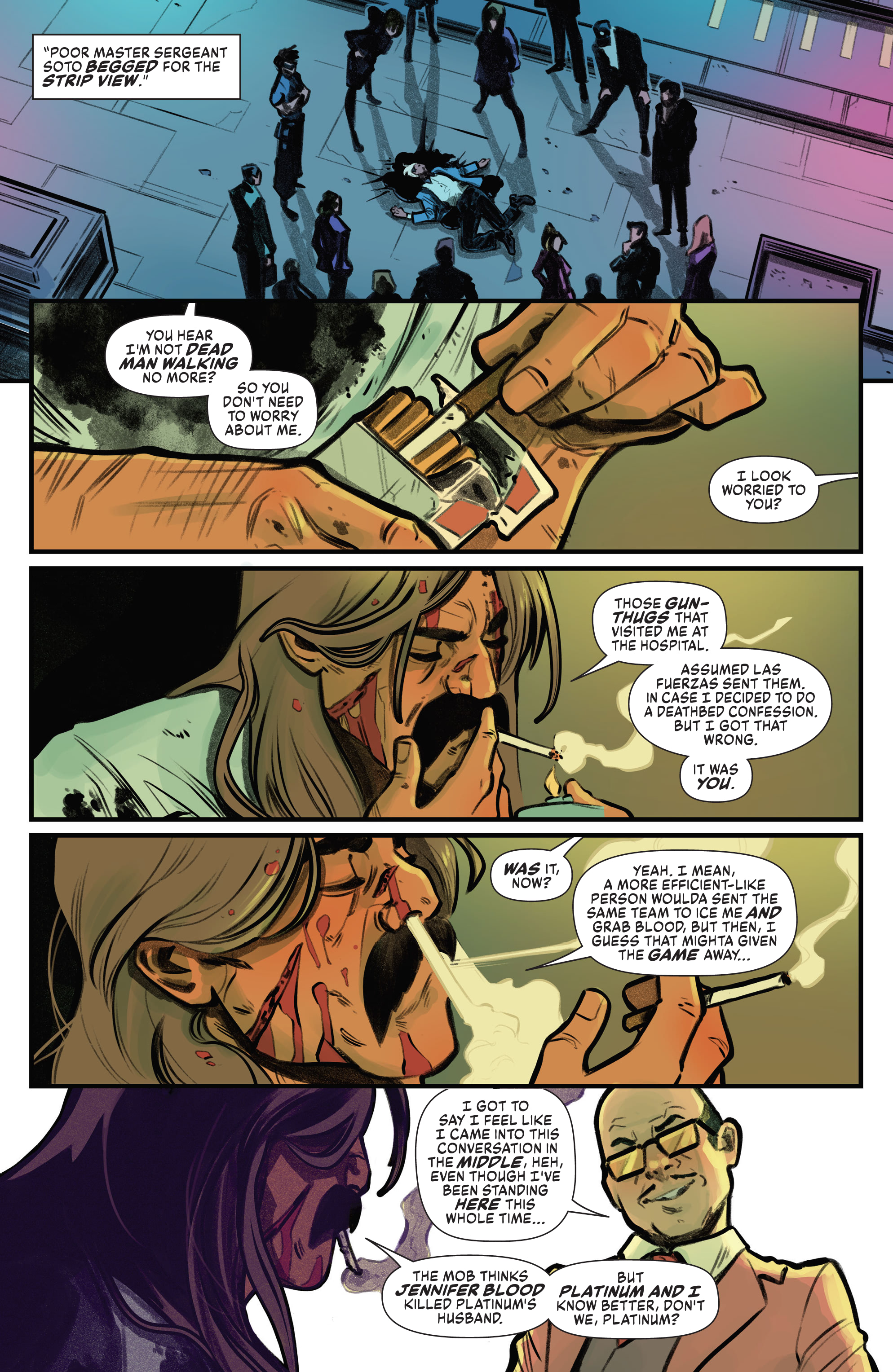 Read online Jennifer Blood (2021) comic -  Issue #9 - 21