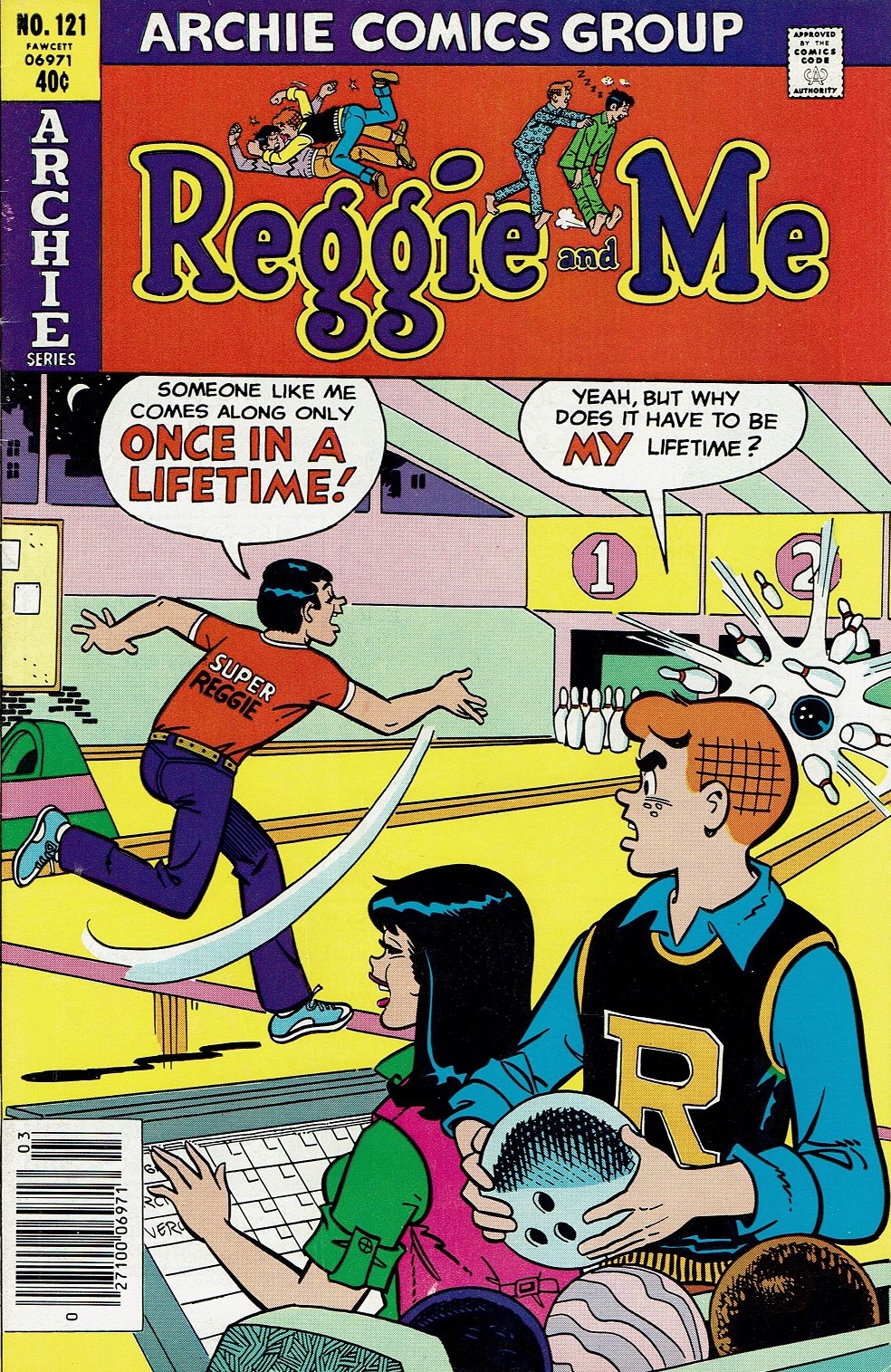 Read online Reggie and Me (1966) comic -  Issue #121 - 1