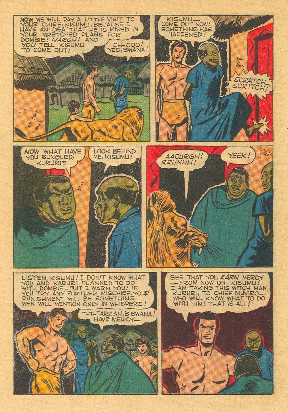 Read online Tarzan (1948) comic -  Issue #123 - 20