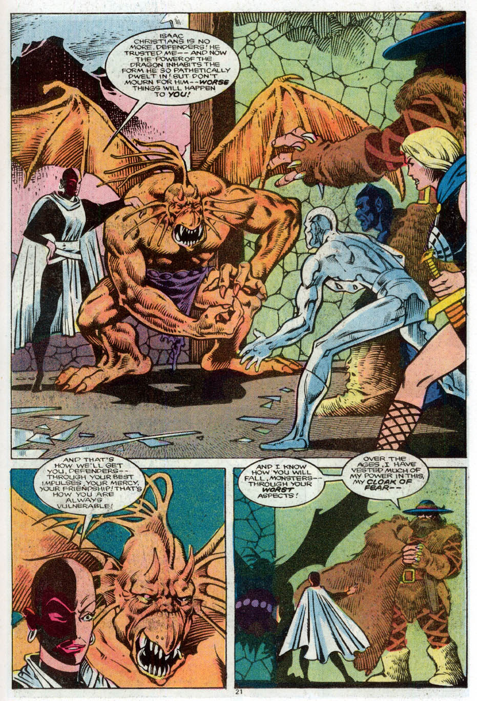 Read online The Defenders (1972) comic -  Issue #152 - 23