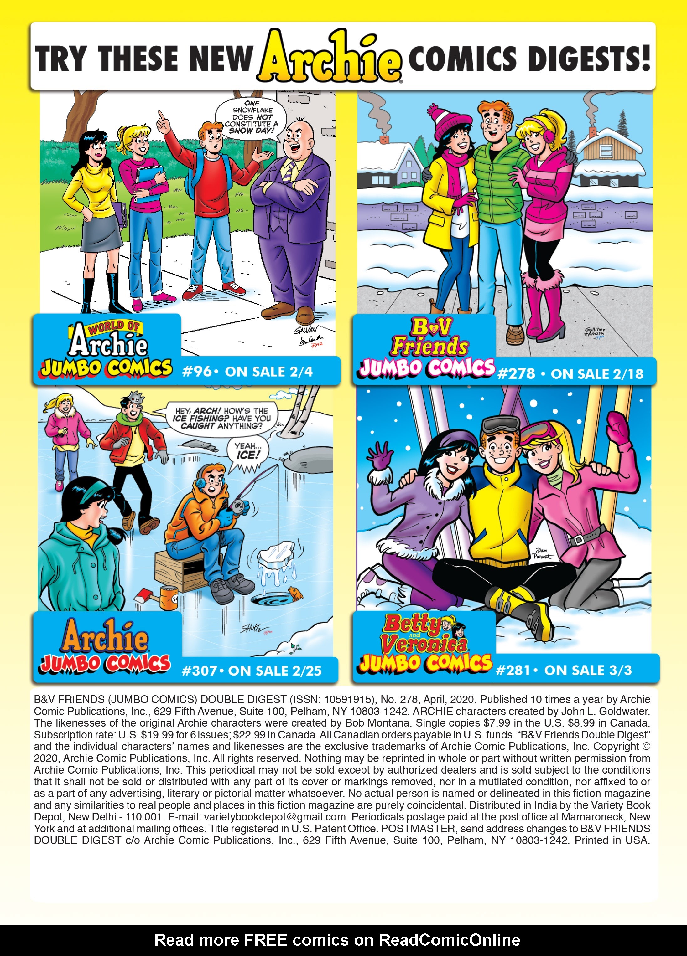 Read online Betty & Veronica Friends Double Digest comic -  Issue #278 - 182