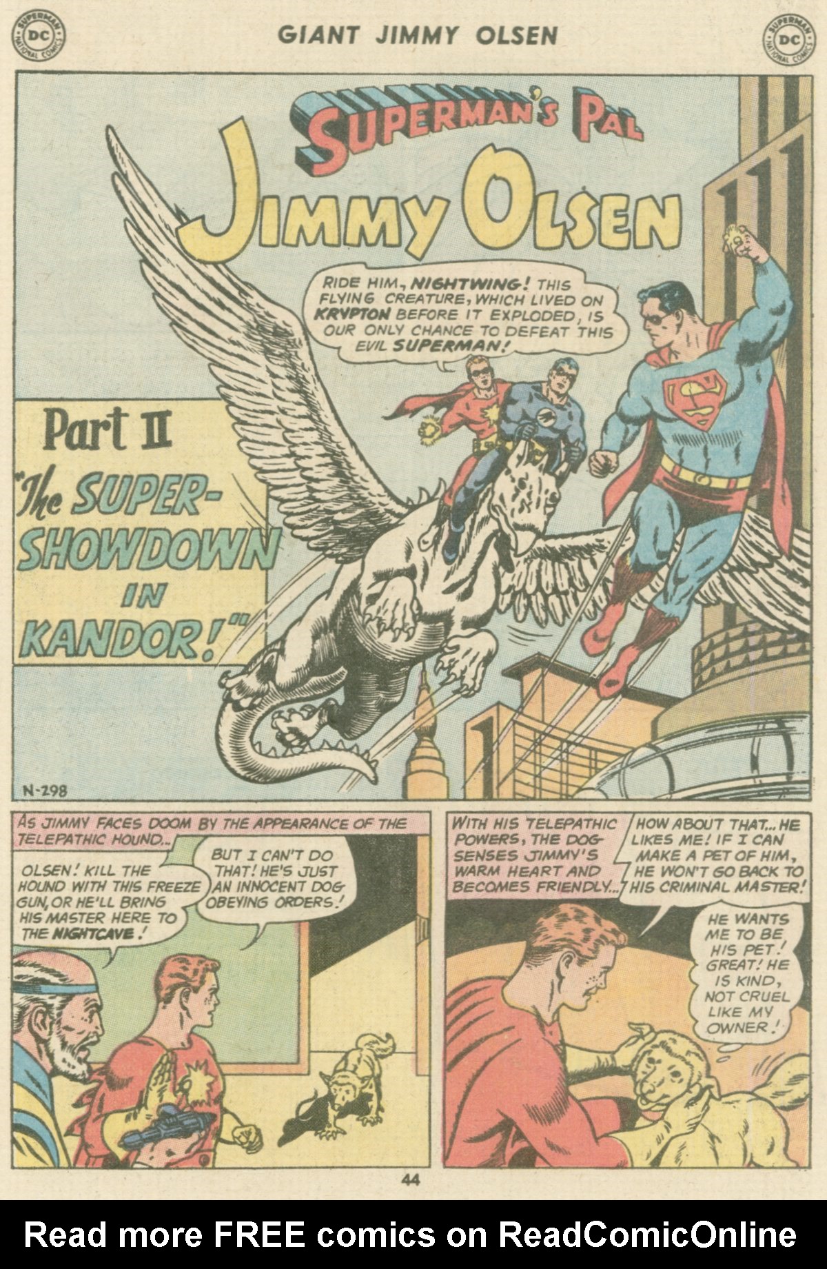 Read online Superman's Pal Jimmy Olsen comic -  Issue #140 - 46