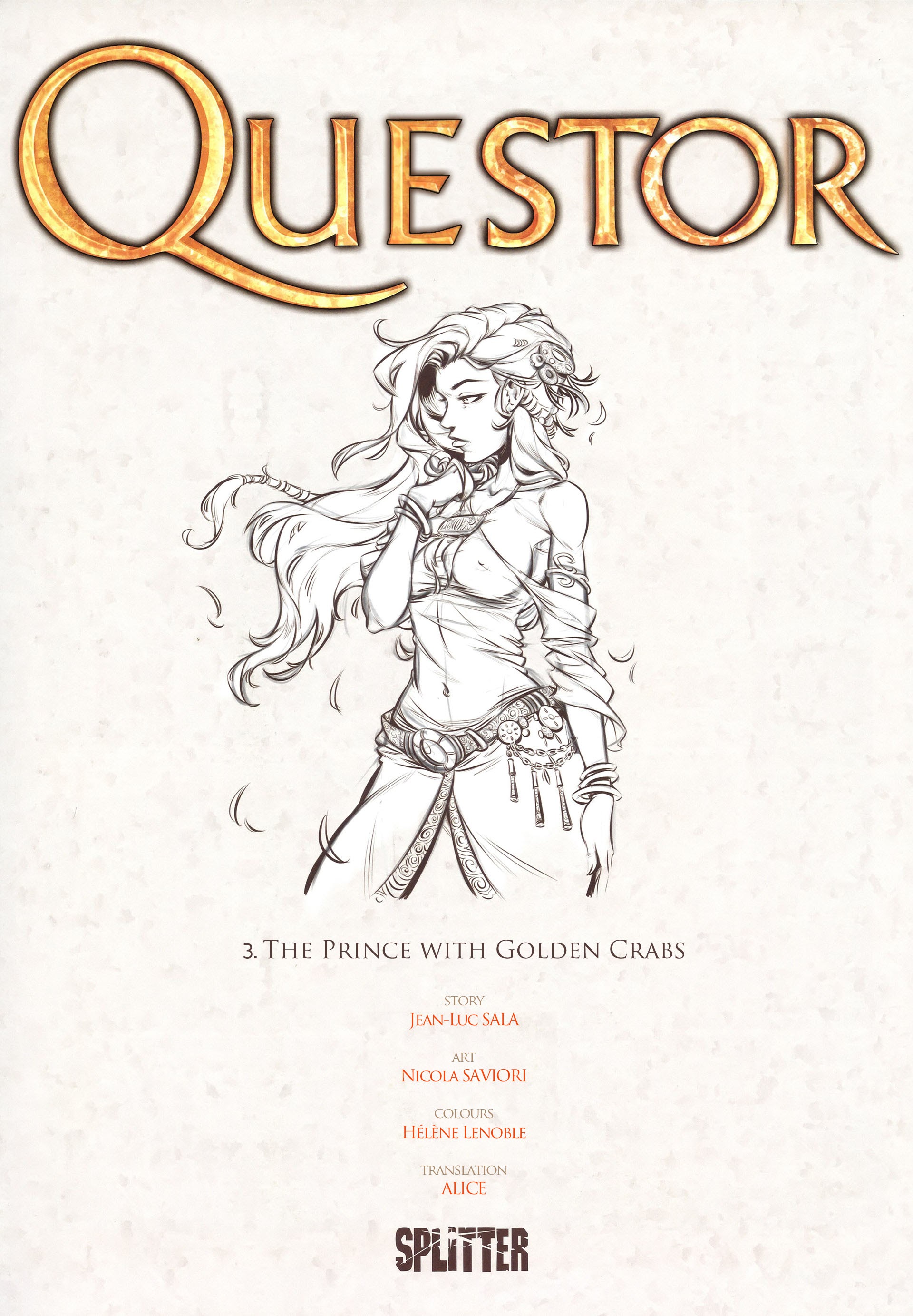 Read online Questor comic -  Issue #3 - 3