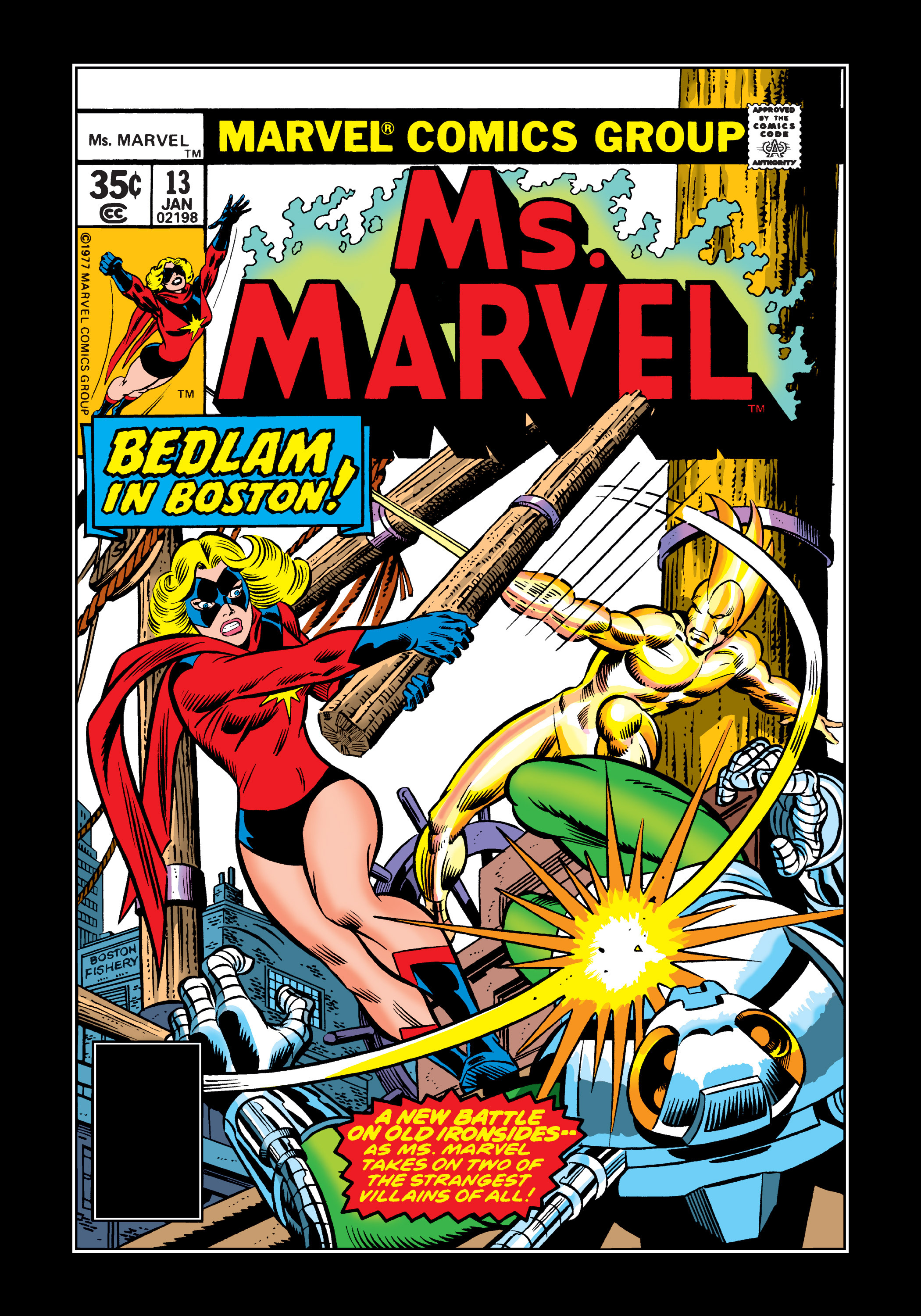 Read online Ms. Marvel (1977) comic -  Issue #13 - 1