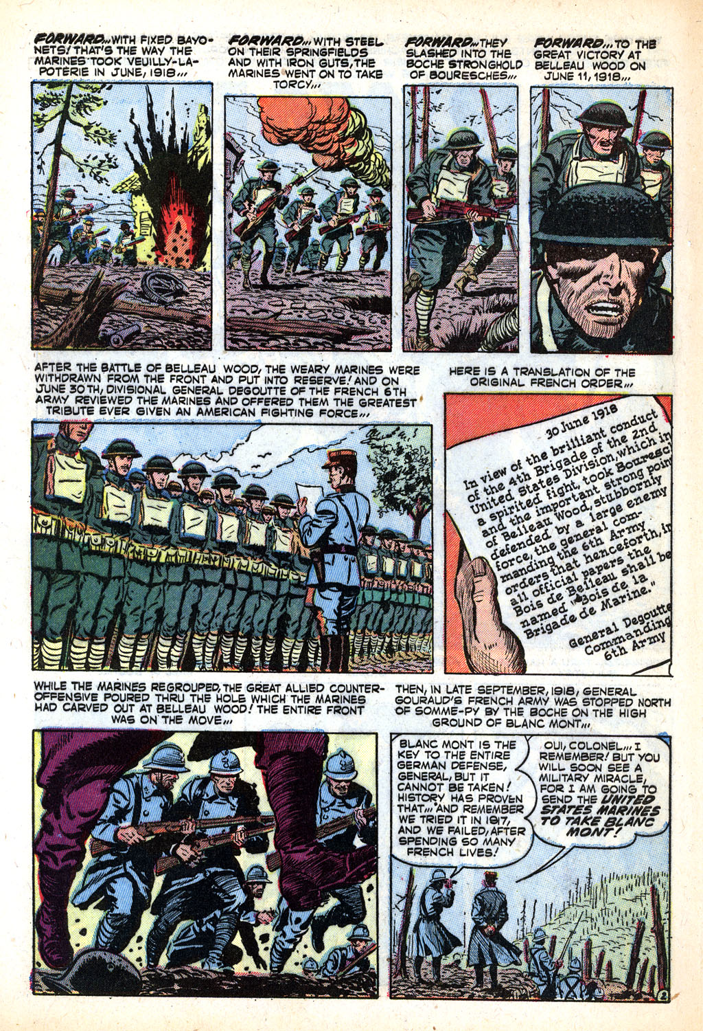 Read online Marines in Battle comic -  Issue #2 - 28
