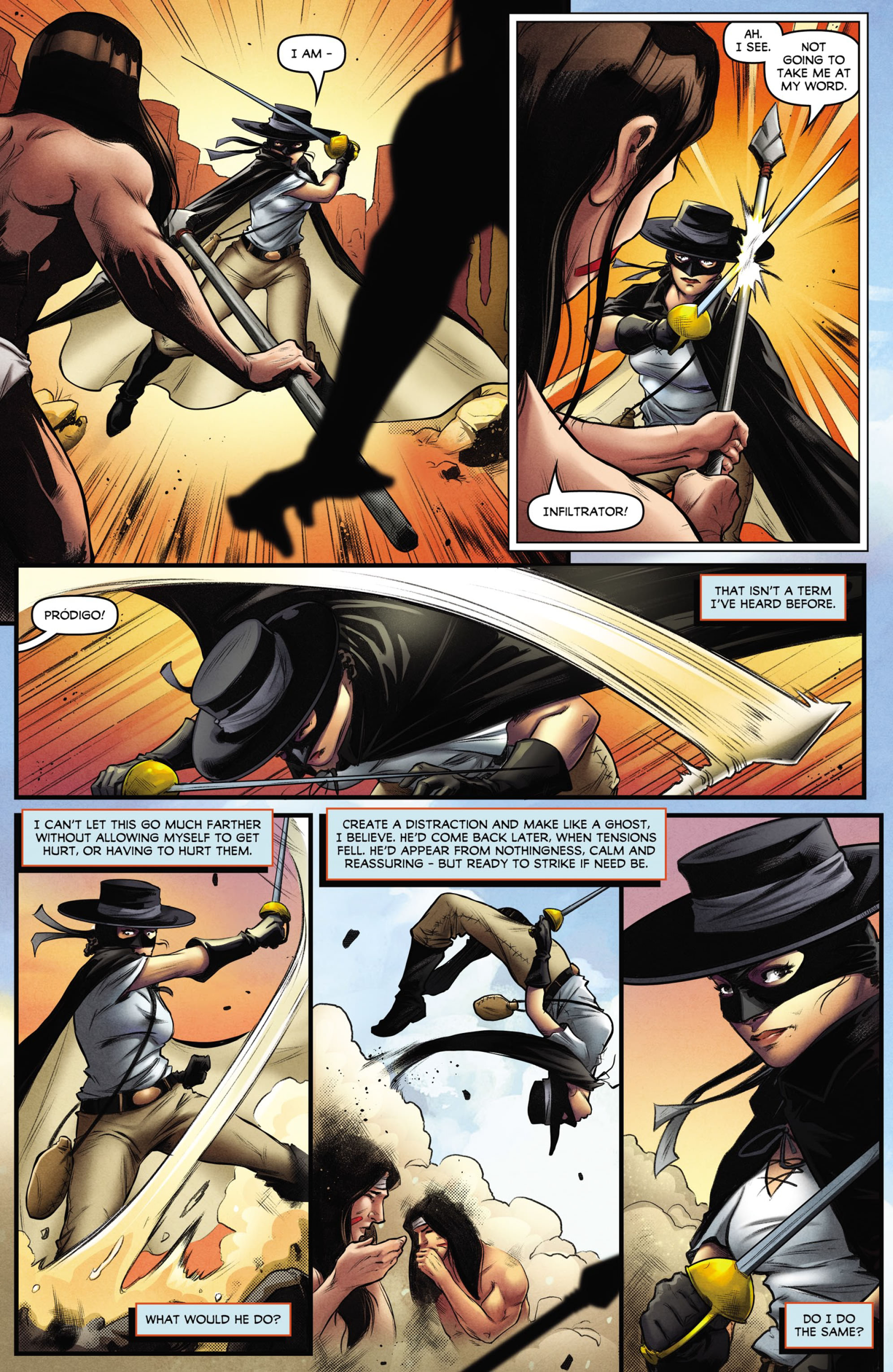 Read online Lady Zorro (2020) comic -  Issue #1 - 10