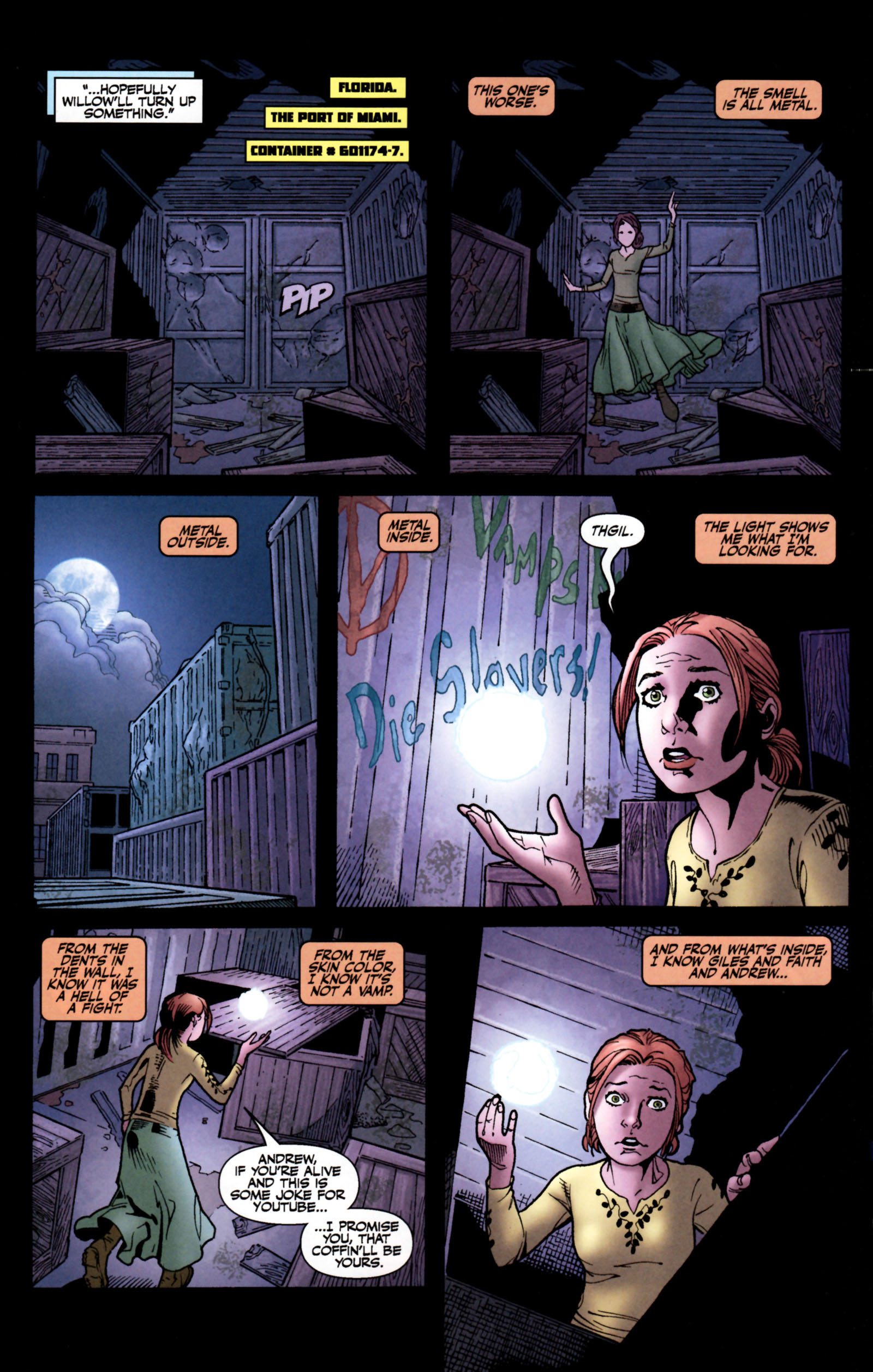 Read online Buffy the Vampire Slayer Season Eight comic -  Issue #32 - 19