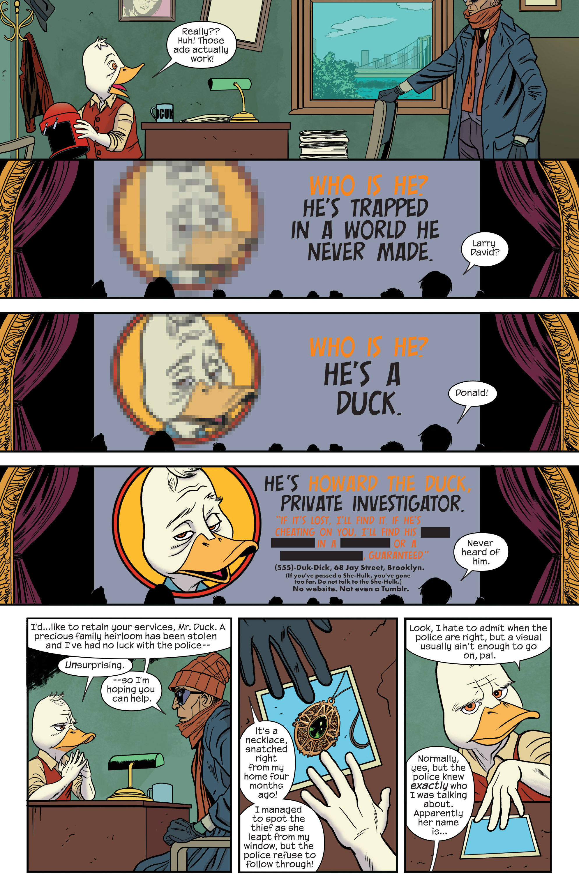 Read online Howard the Duck (2015) comic -  Issue #1 - 8