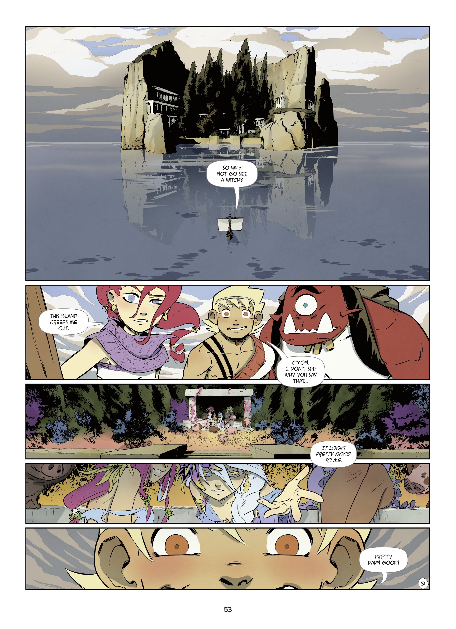 Read online Telemachus comic -  Issue #1 - 53