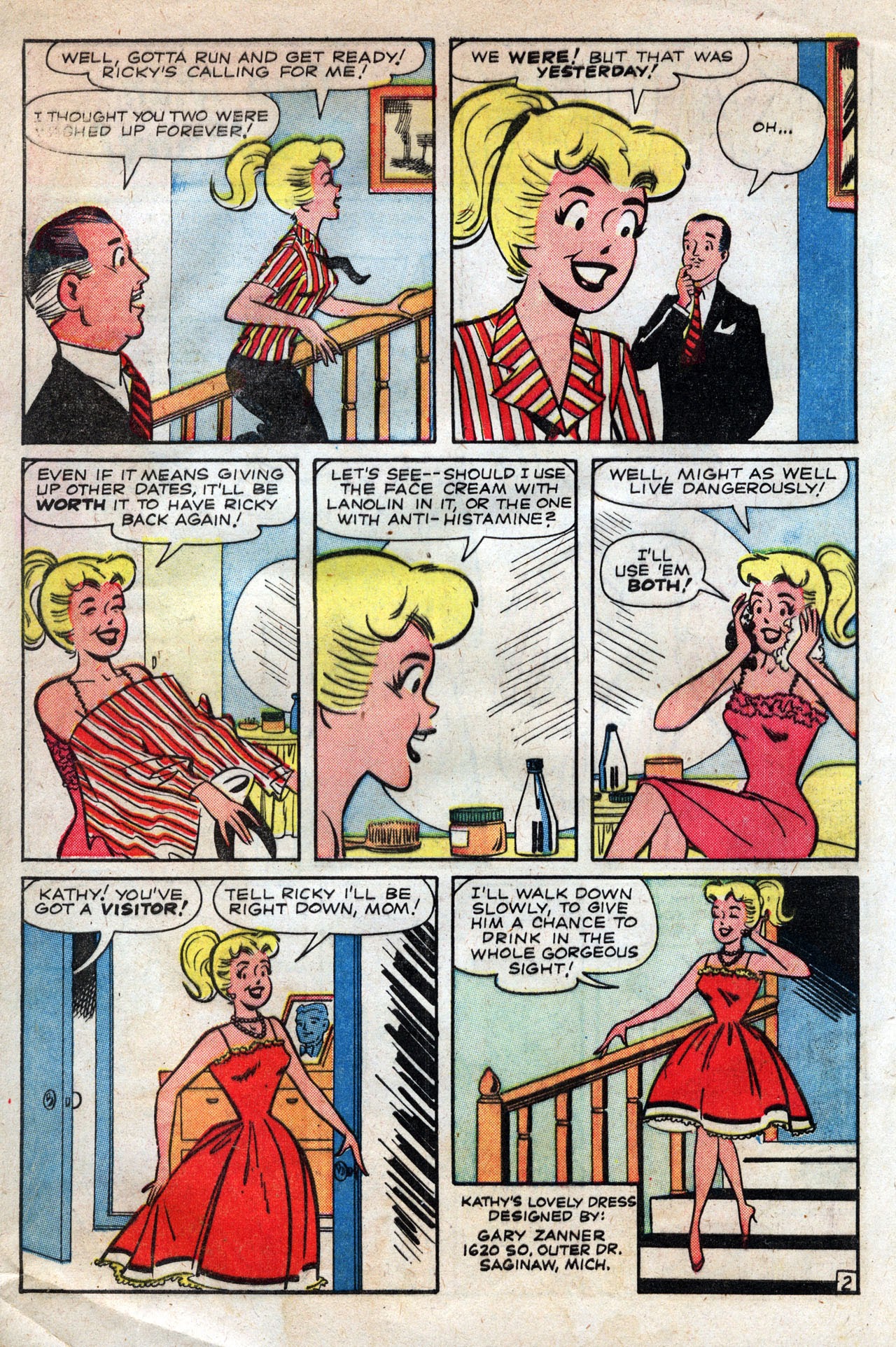 Read online Kathy (1959) comic -  Issue #10 - 4