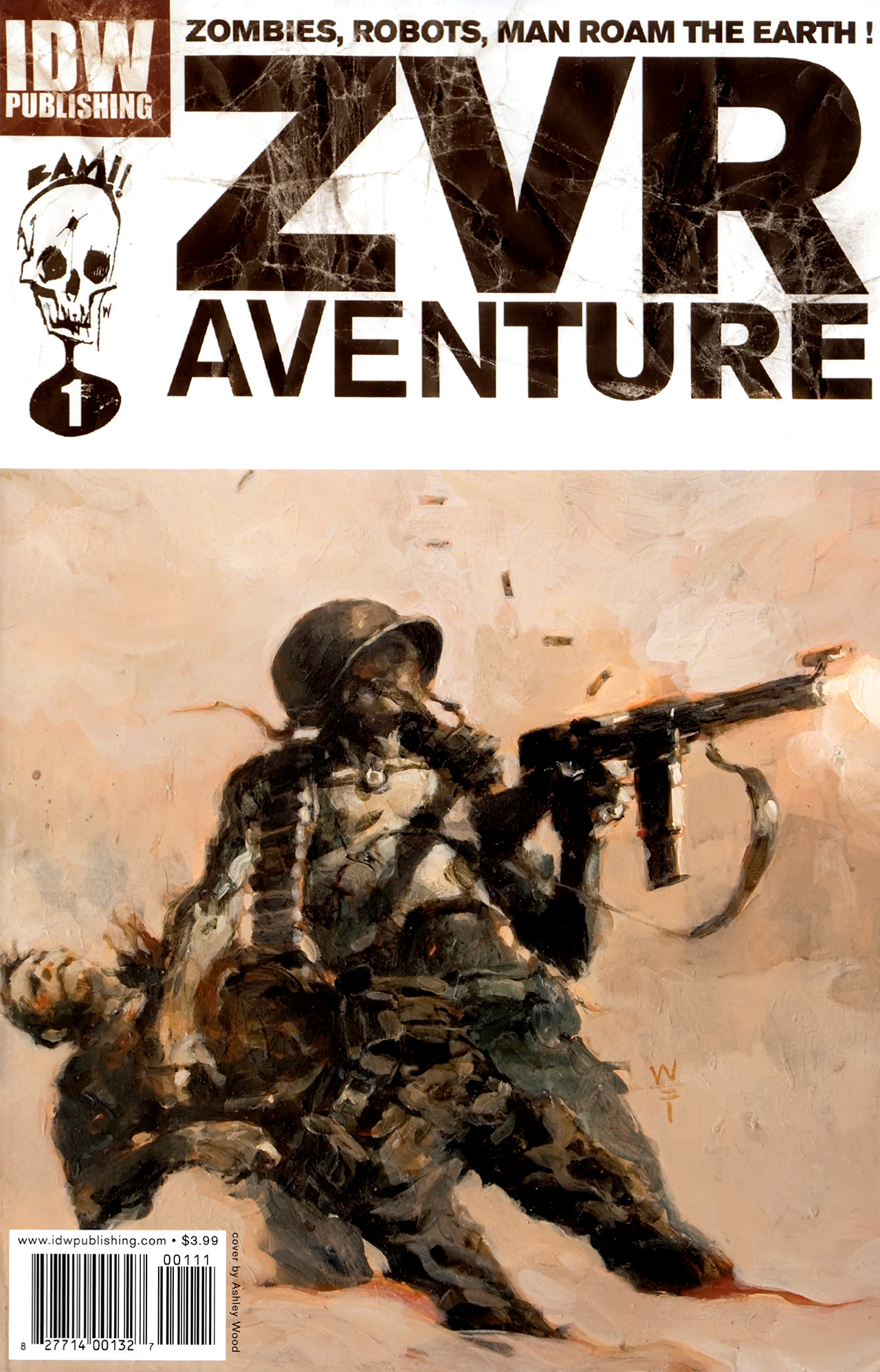 Read online Zombies vs. Robots Aventure comic -  Issue #1 - 1