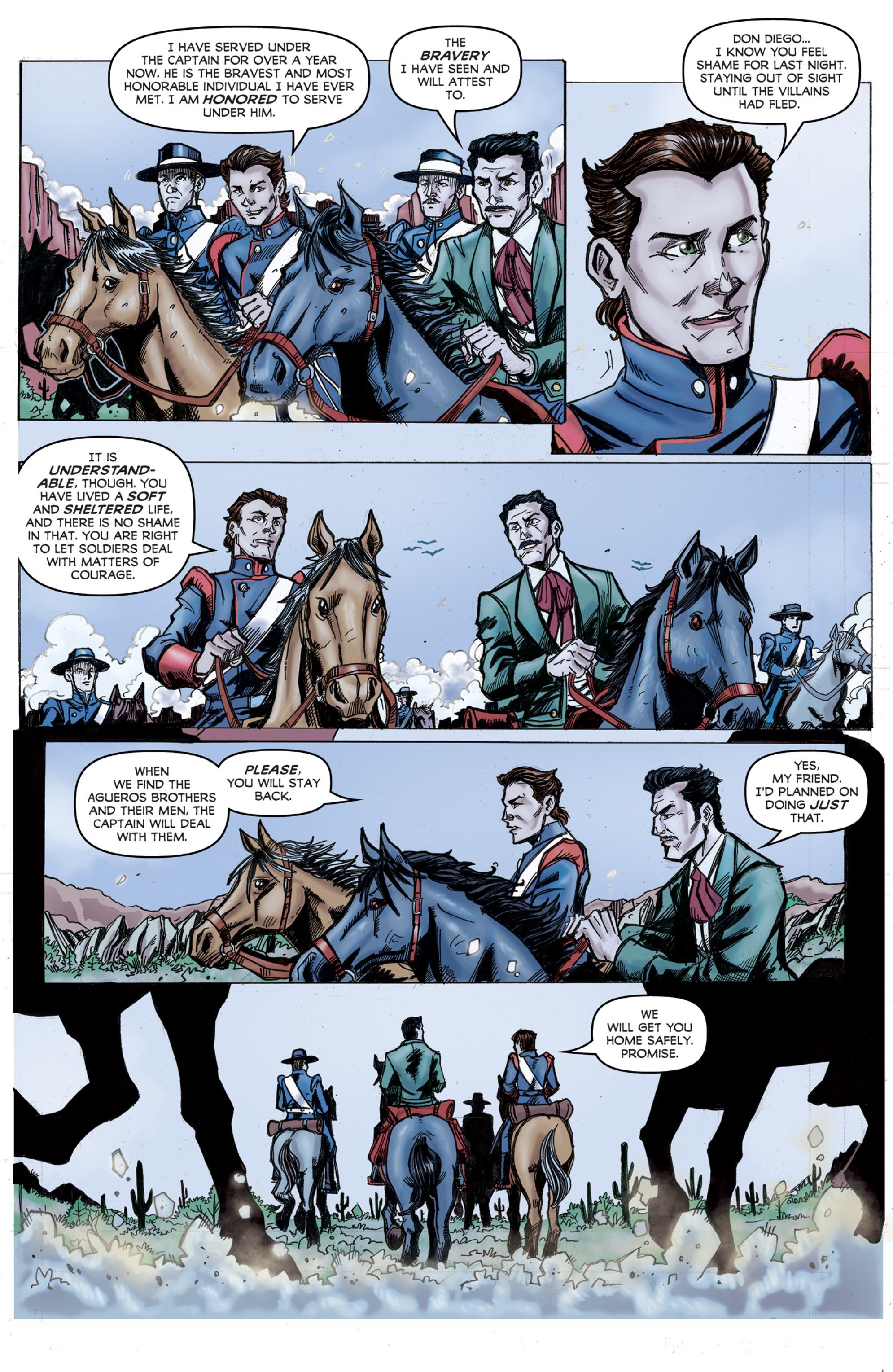 Read online Zorro: Rise of the Old Gods comic -  Issue #1 - 13