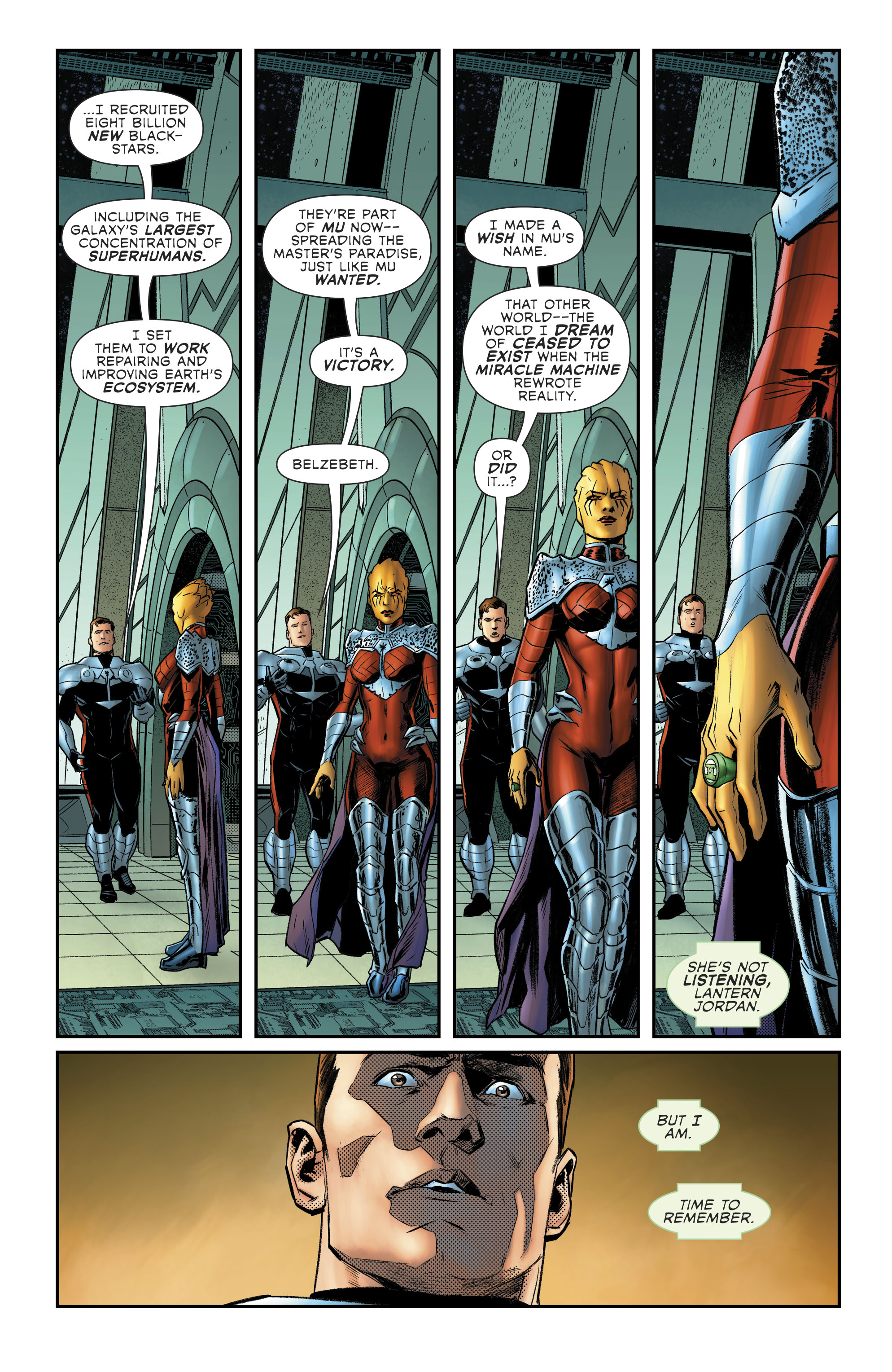 Read online Green Lantern: Blackstars comic -  Issue #3 - 10
