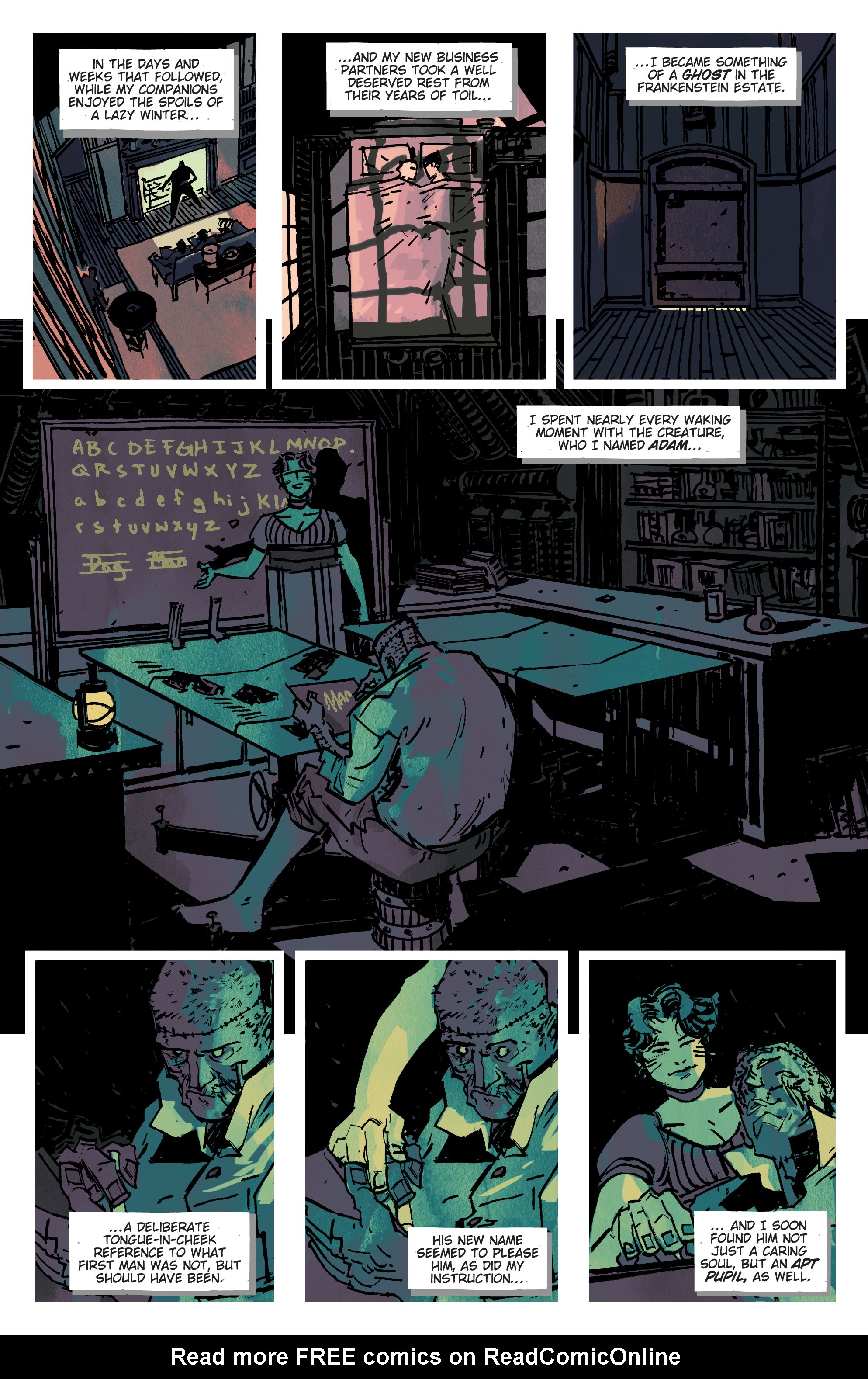 Read online Mary Shelley Monster Hunter comic -  Issue #3 - 16
