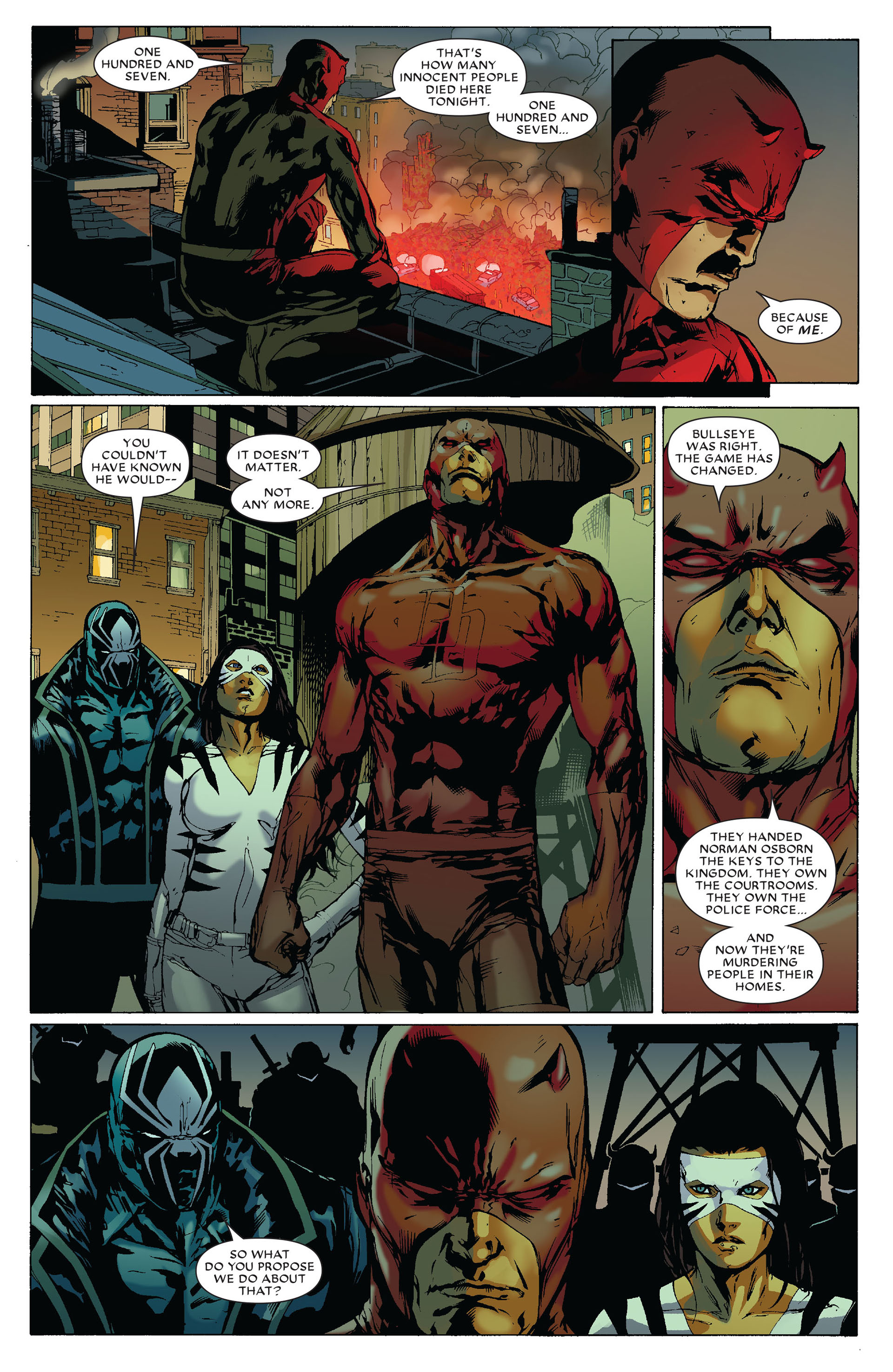 Read online Dark Reign: The List - Daredevil comic -  Issue # Full - 25