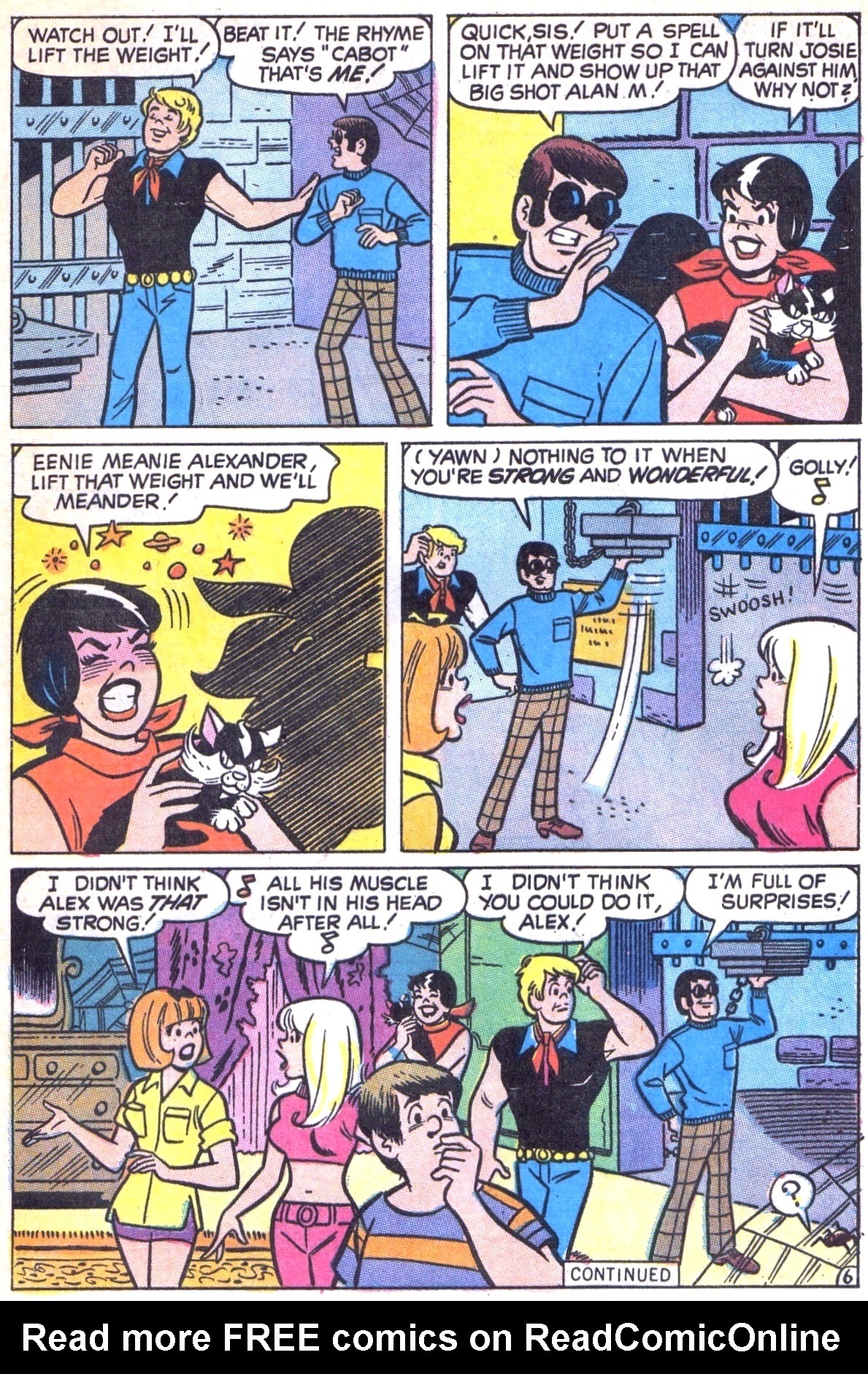 Read online Josie comic -  Issue #44 - 8