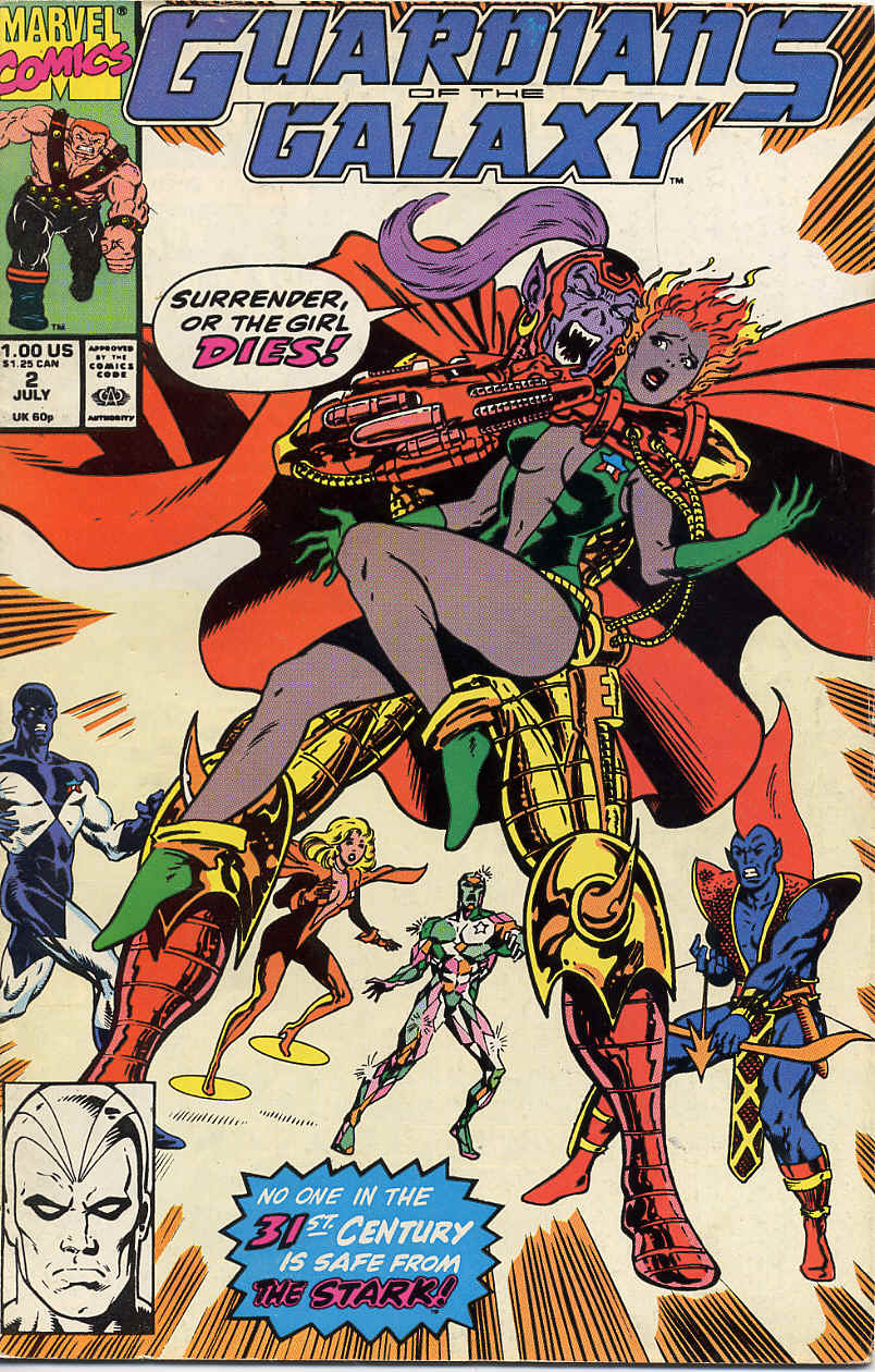 Read online Guardians of the Galaxy (1990) comic -  Issue #2 - 1