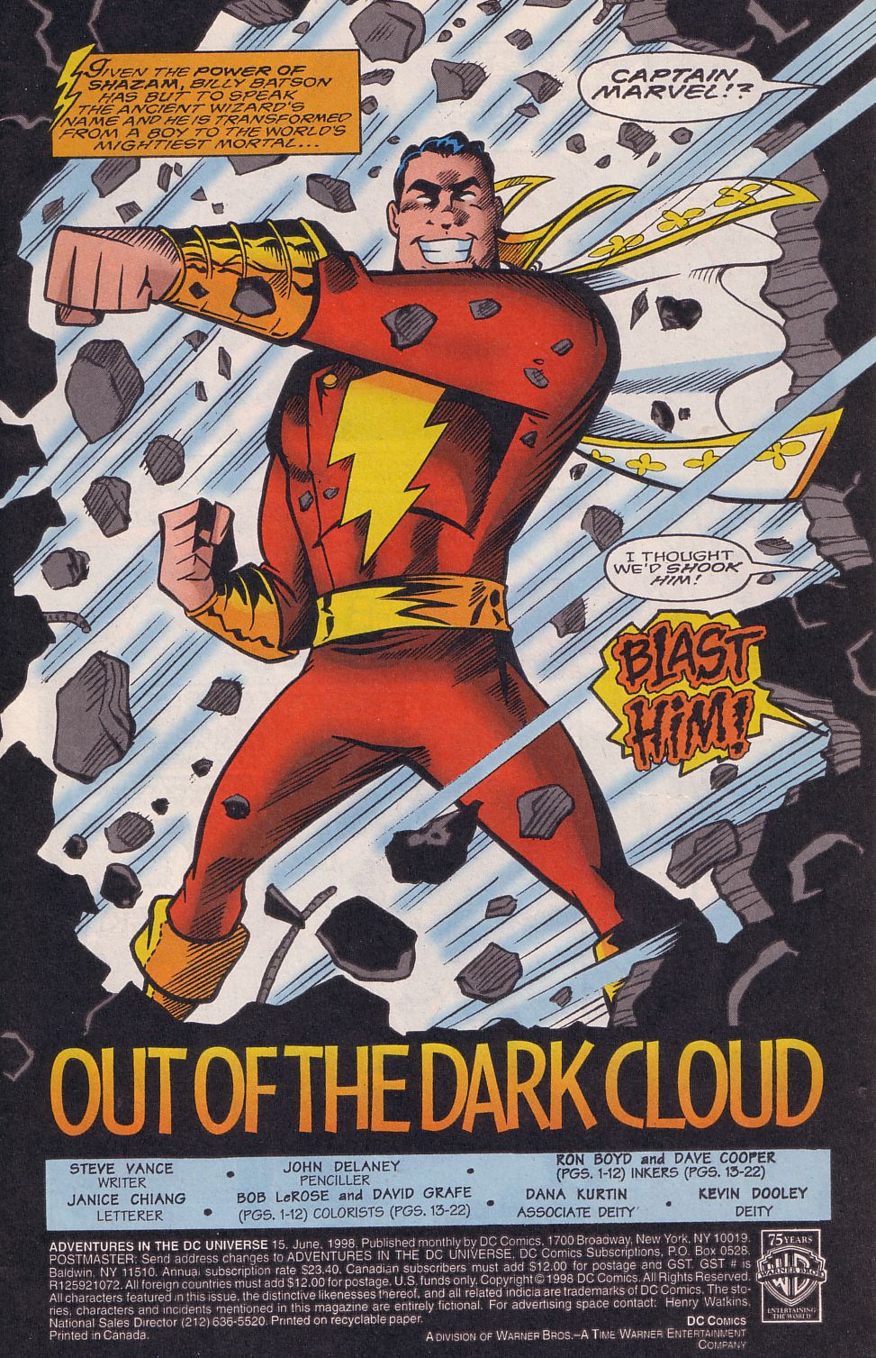 Read online Adventures in the DC Universe comic -  Issue #15 - 2