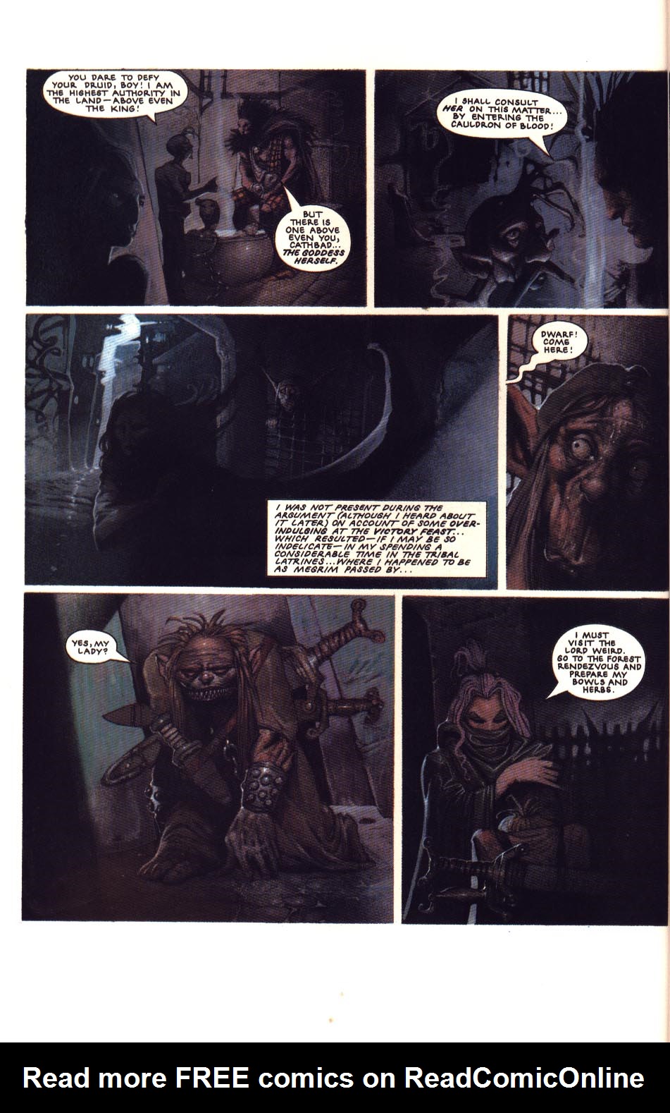 Read online Slaine: The Horned God (1998) comic -  Issue #1 - 21