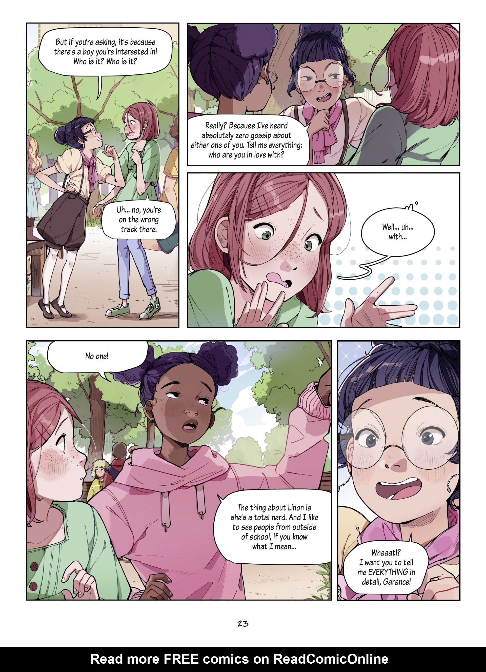 Read online School of Love comic -  Issue #1 - 23