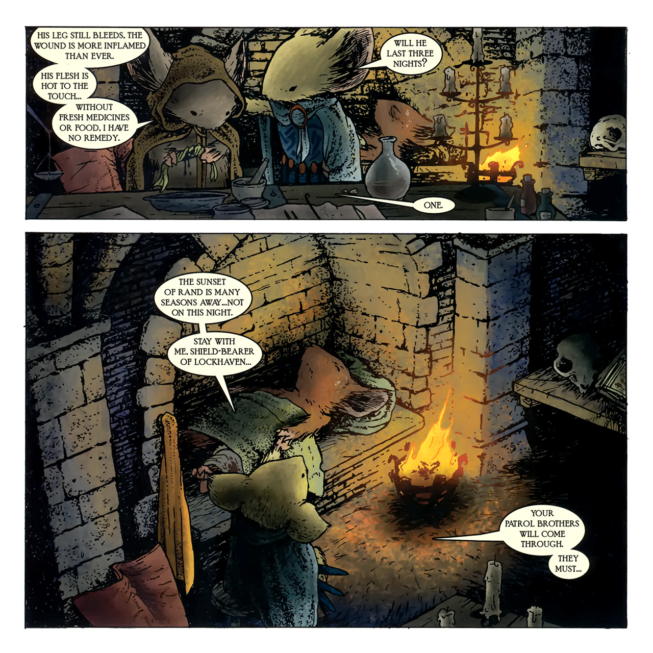 Read online Mouse Guard: Winter 1152 comic -  Issue #1 - 22