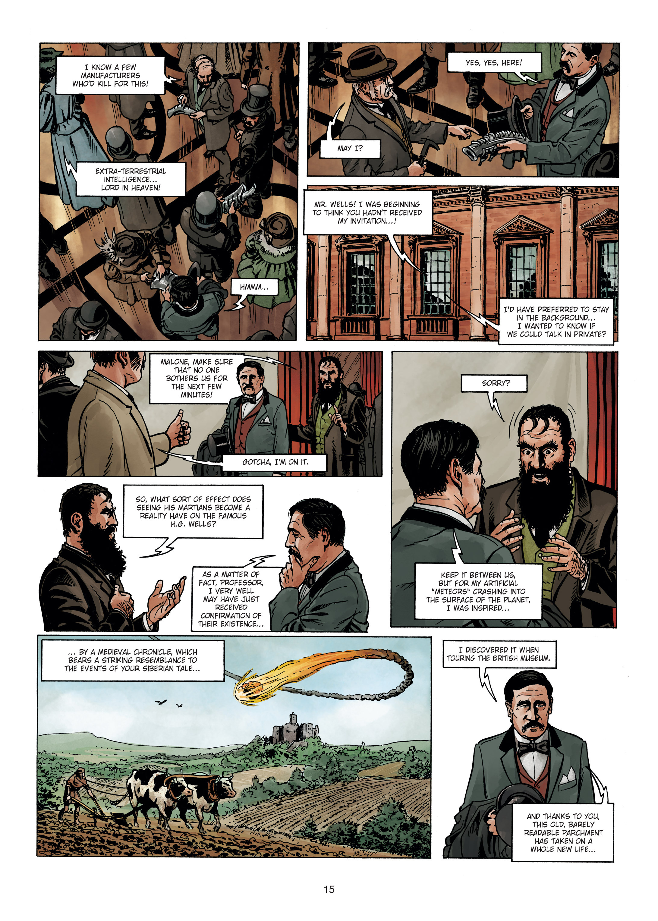 Read online War of the World War One Vol. 1: The Thing Below the Trenches comic -  Issue # Full - 15