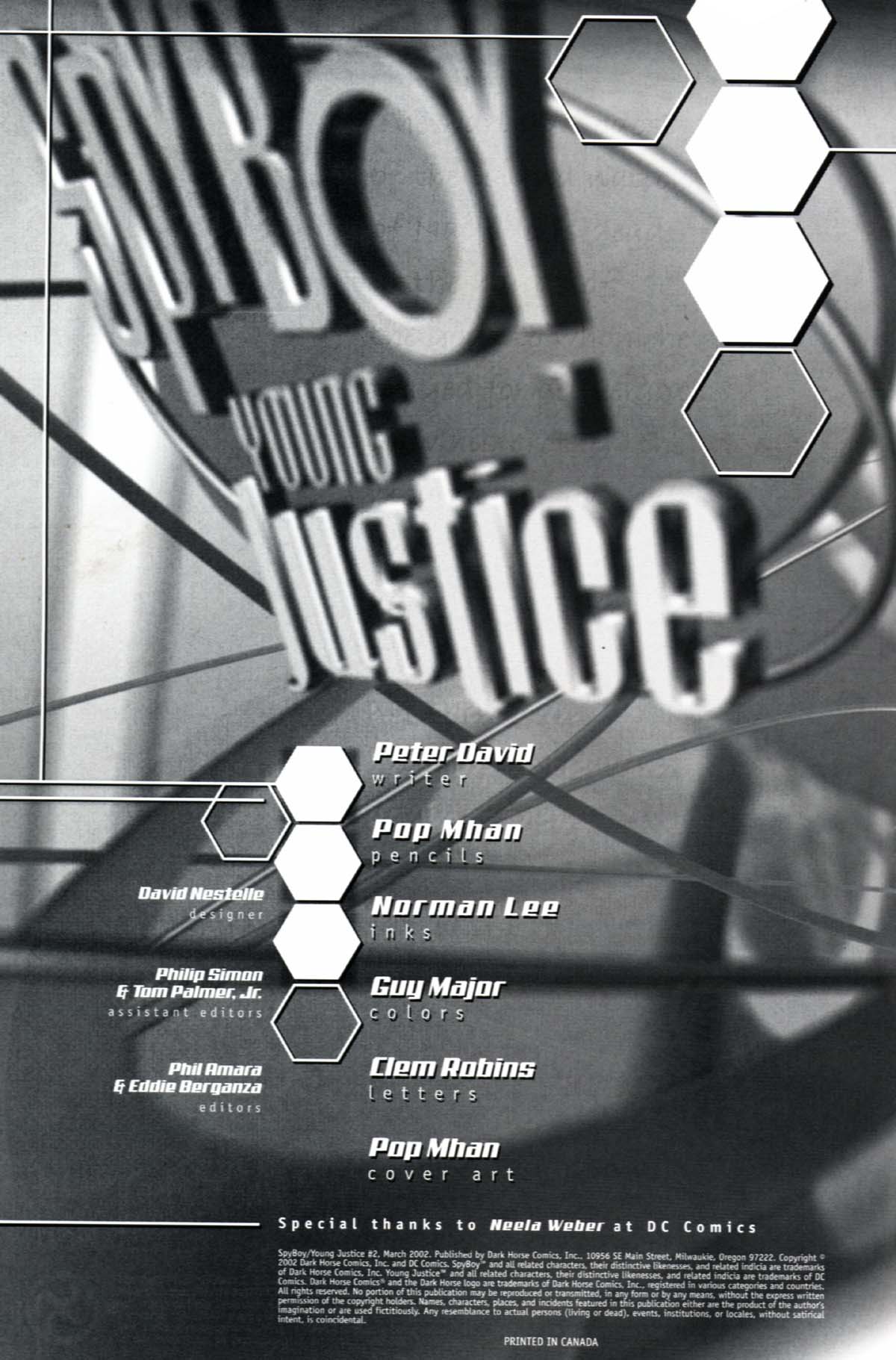 Read online SpyBoy/Young Justice comic -  Issue #2 - 2