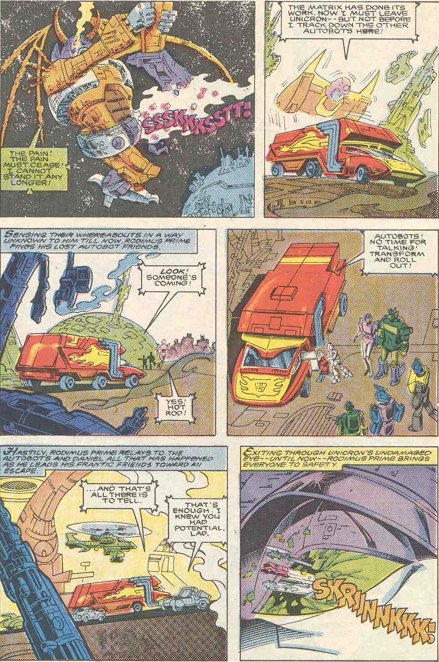 Read online The Transformers: The Movie comic -  Issue #3 - 24