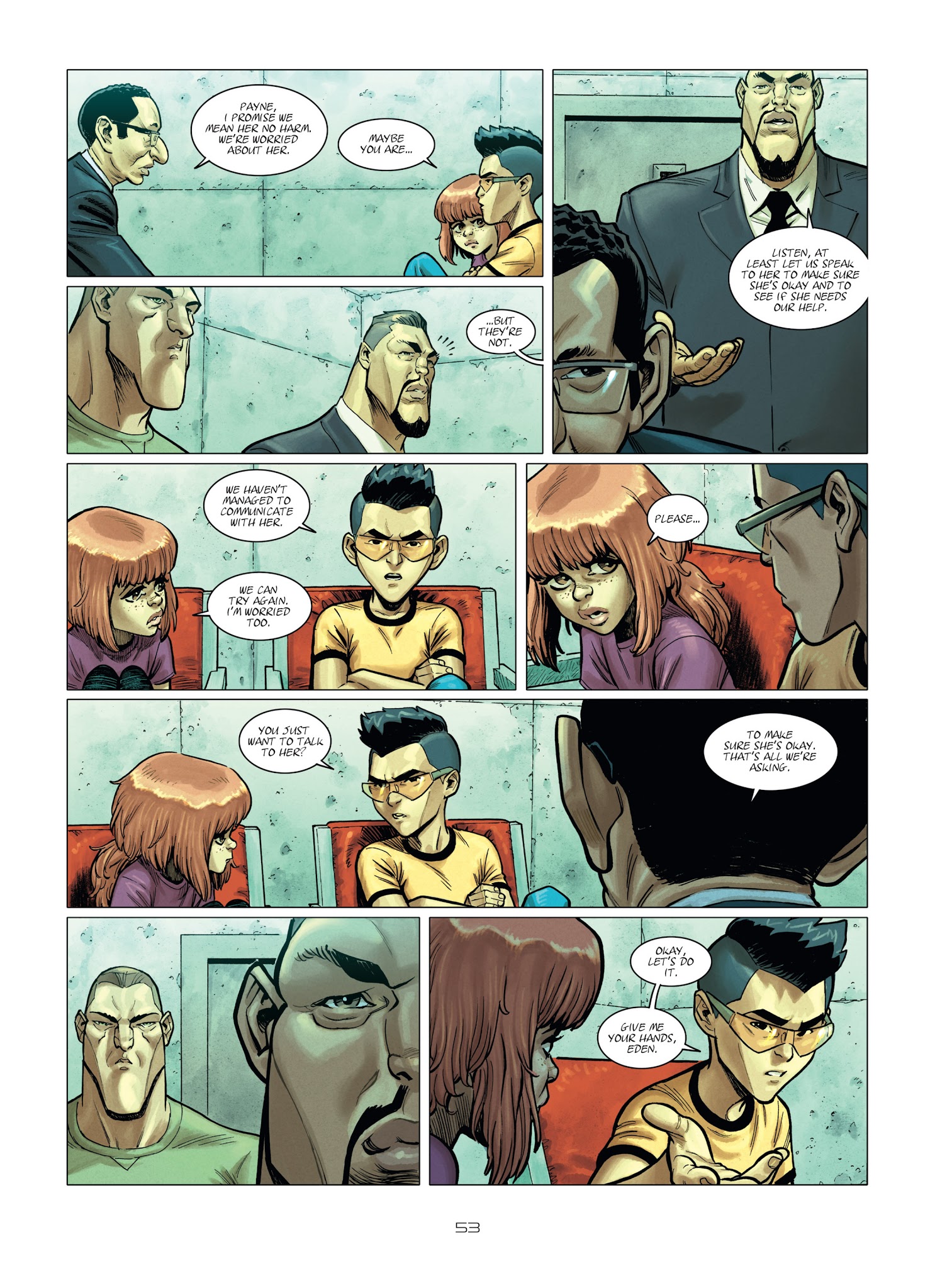 Read online Harmony comic -  Issue #2 - 56