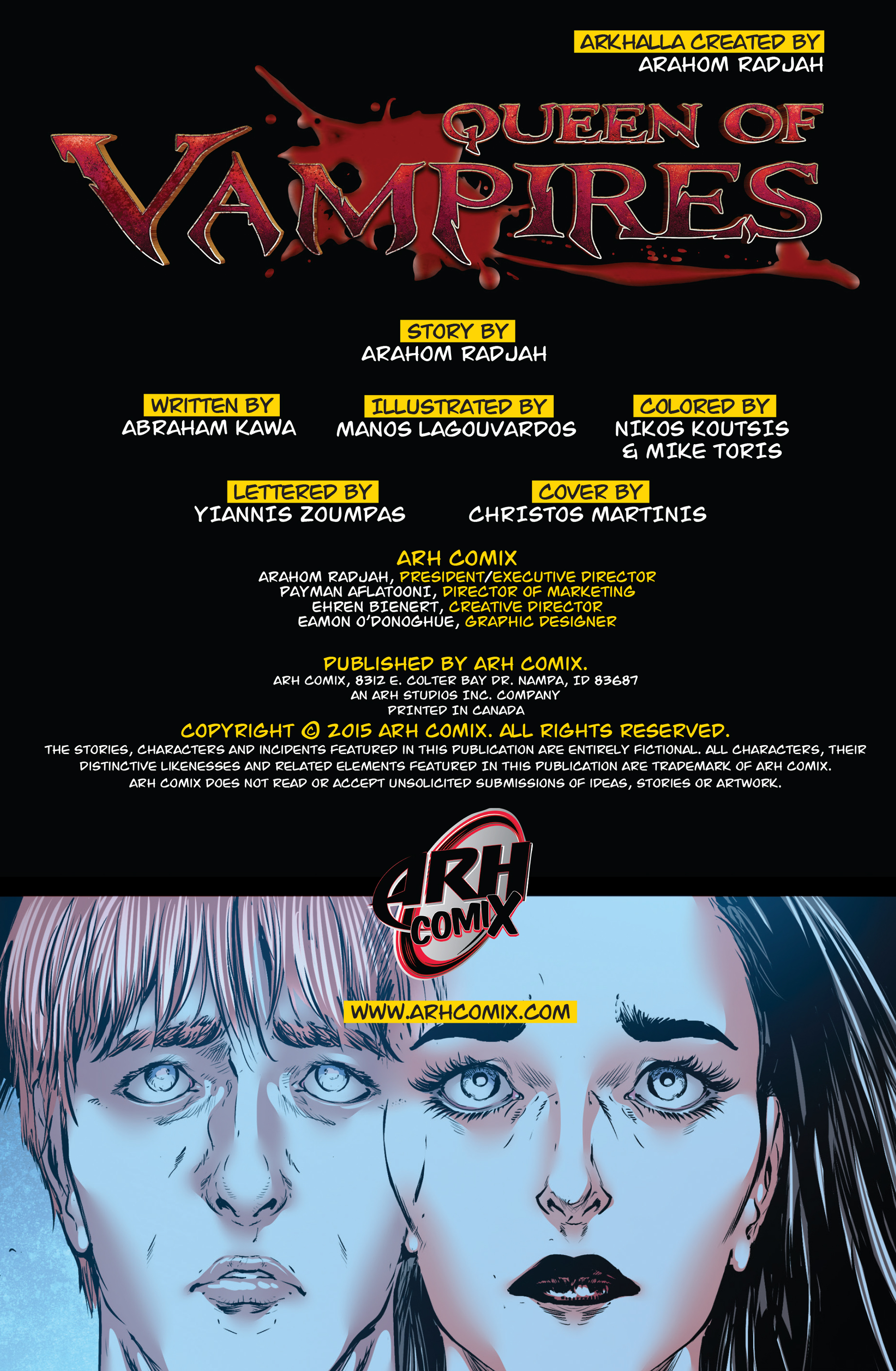 Read online Queen of Vampires comic -  Issue #6 - 2
