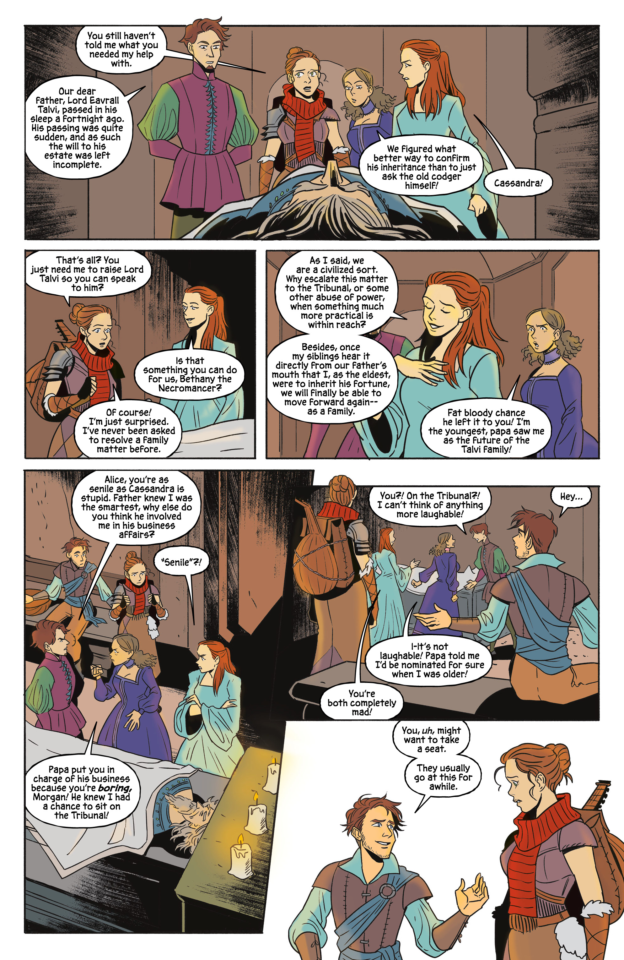 Read online The Necromancer's Map comic -  Issue #4 - 15