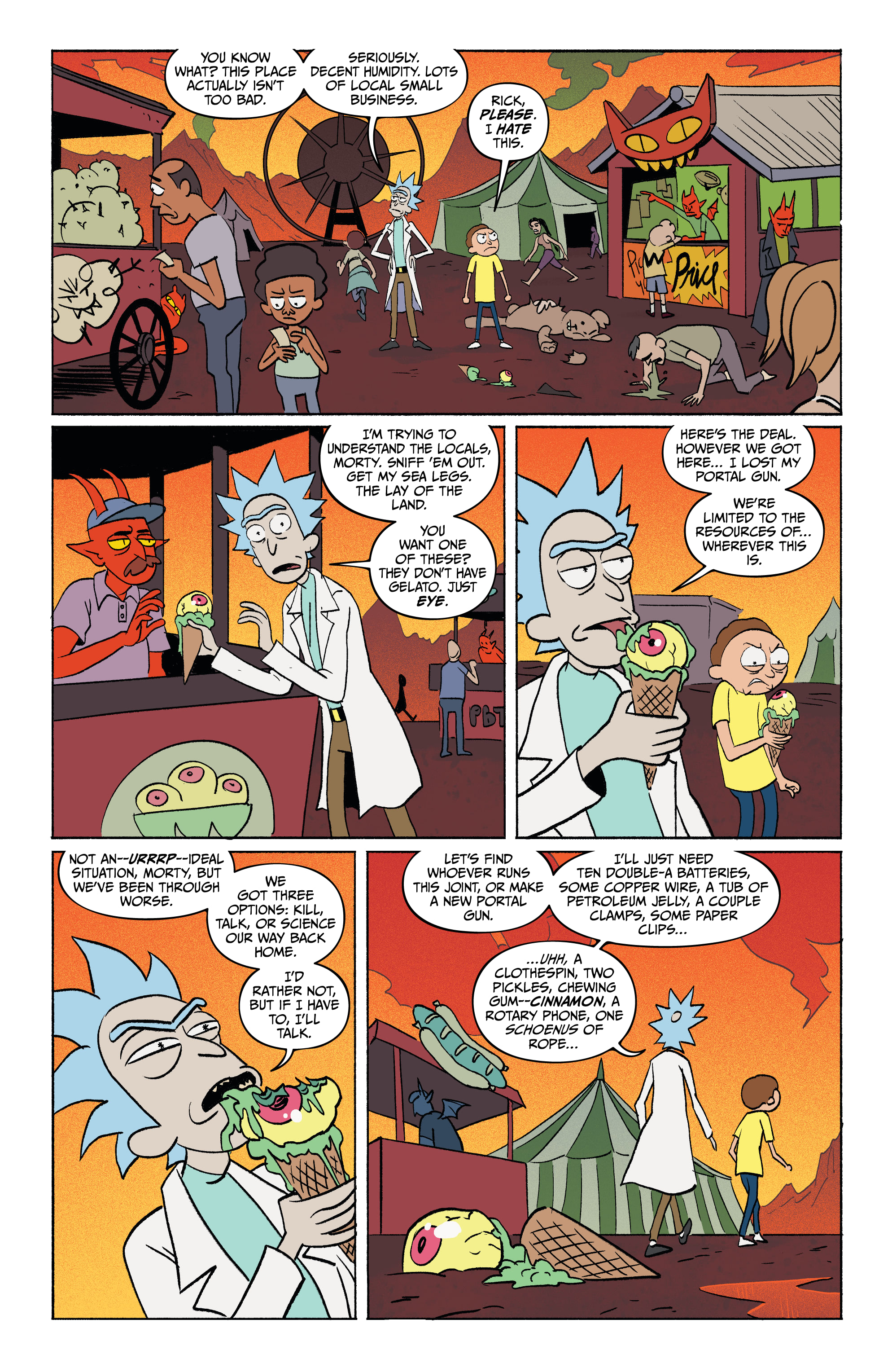 Read online Rick and Morty: Go to Hell comic -  Issue # _TPB - 16