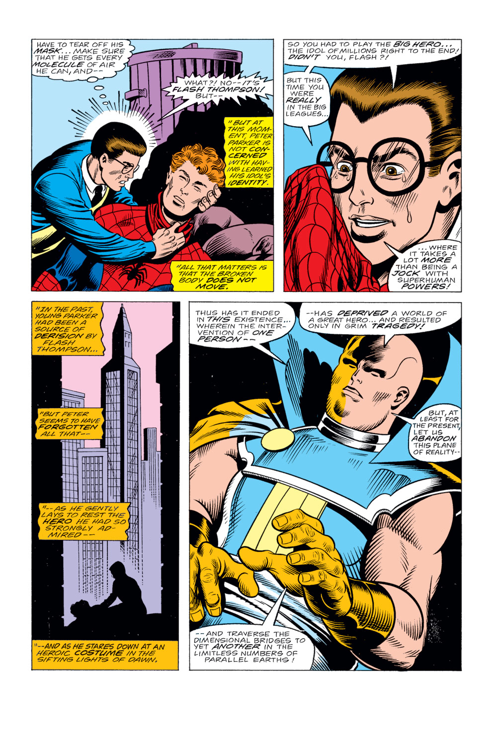 Read online What If? (1977) comic -  Issue #7 - Someone else besides Spider-Man had been bitten by a radioactive spider - 14
