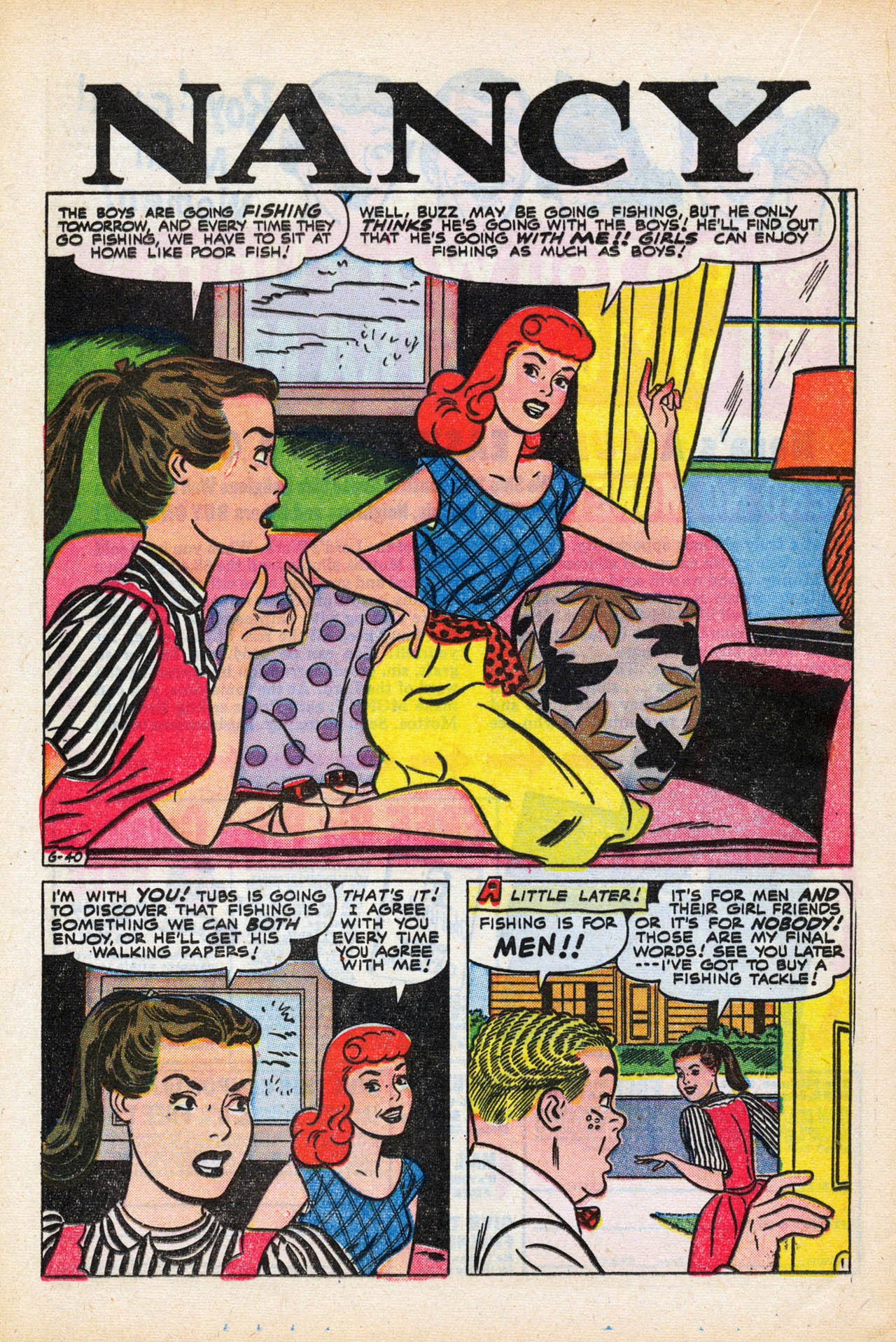 Read online Patsy and her Pals comic -  Issue #14 - 20