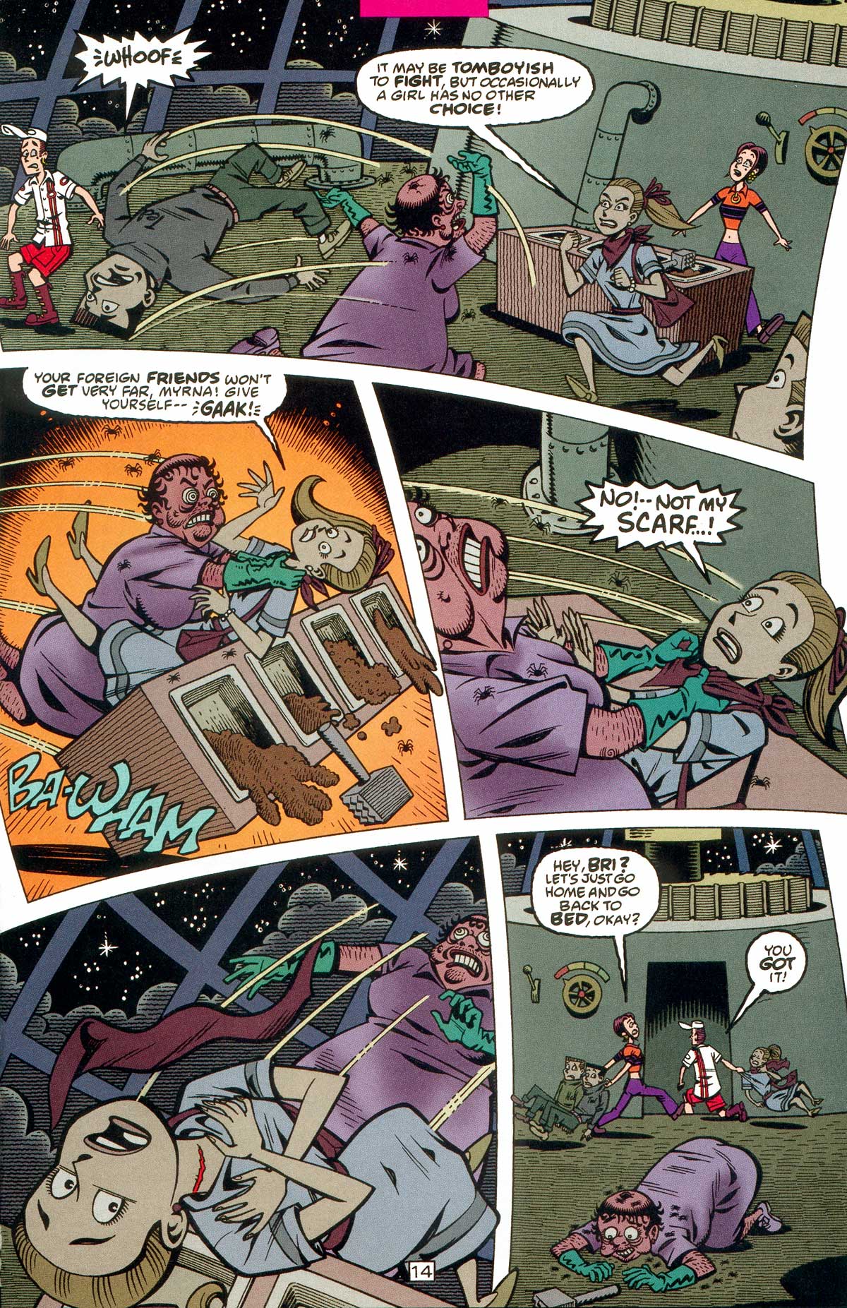 Read online Gross Point comic -  Issue #8 - 15