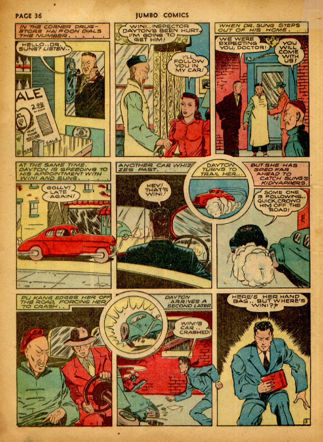 Read online Jumbo Comics comic -  Issue #27 - 37