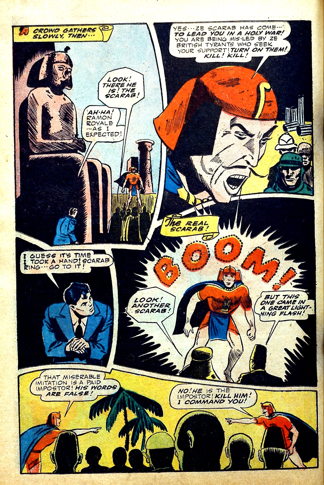 Read online Exciting Comics comic -  Issue #43 - 32