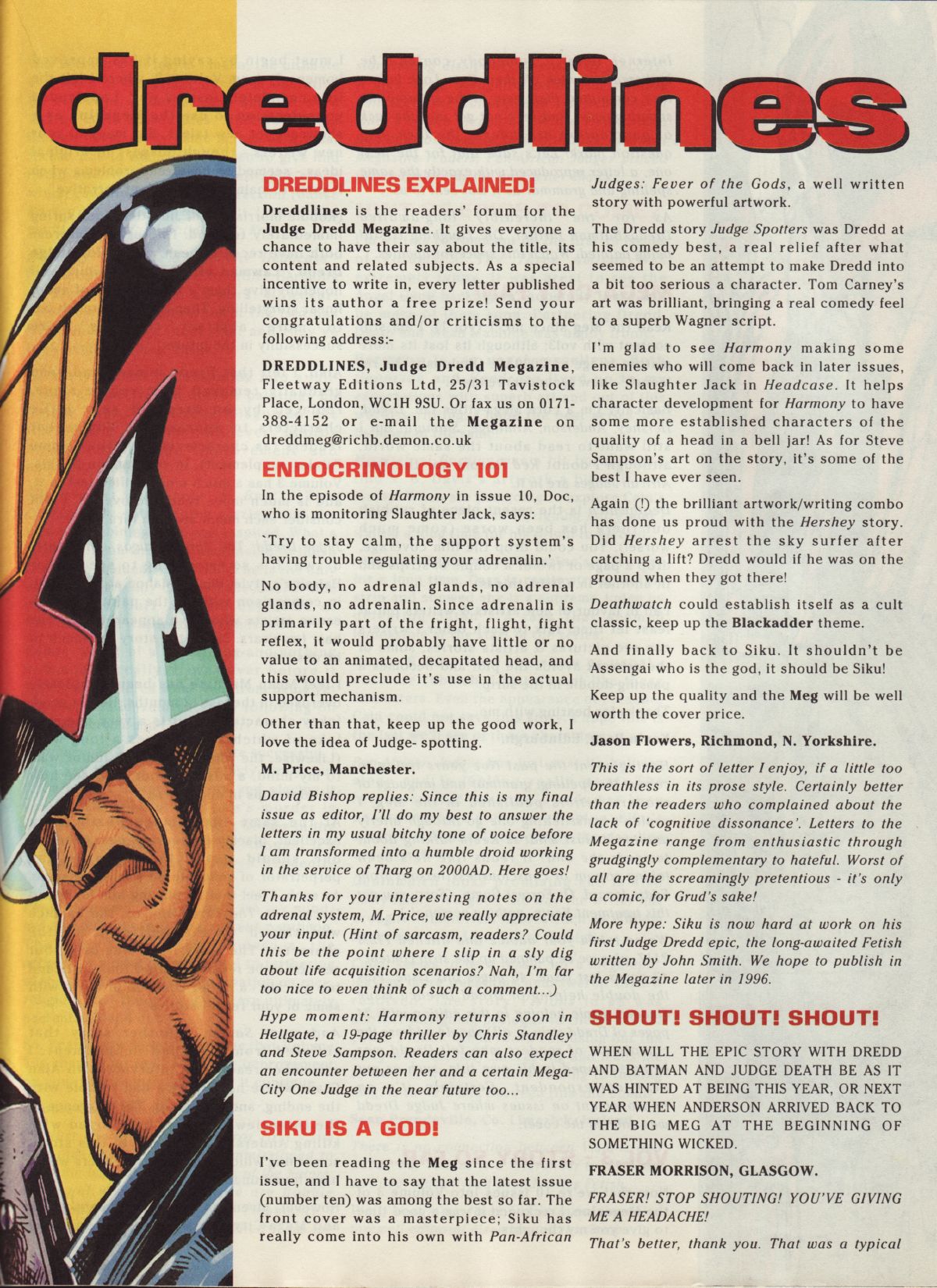 Read online Judge Dredd Megazine (vol. 3) comic -  Issue #15 - 23