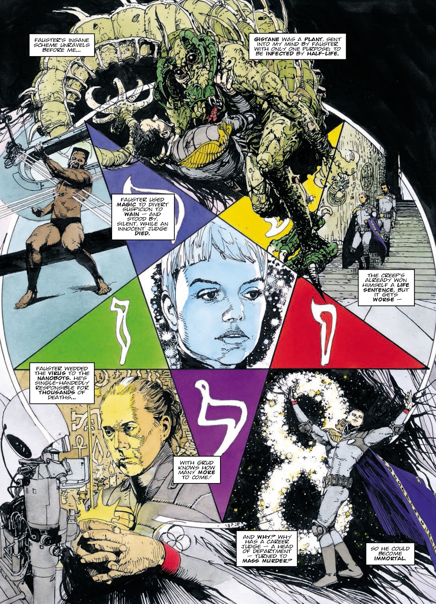 Read online Judge Anderson: The Psi Files comic -  Issue # TPB 4 - 246