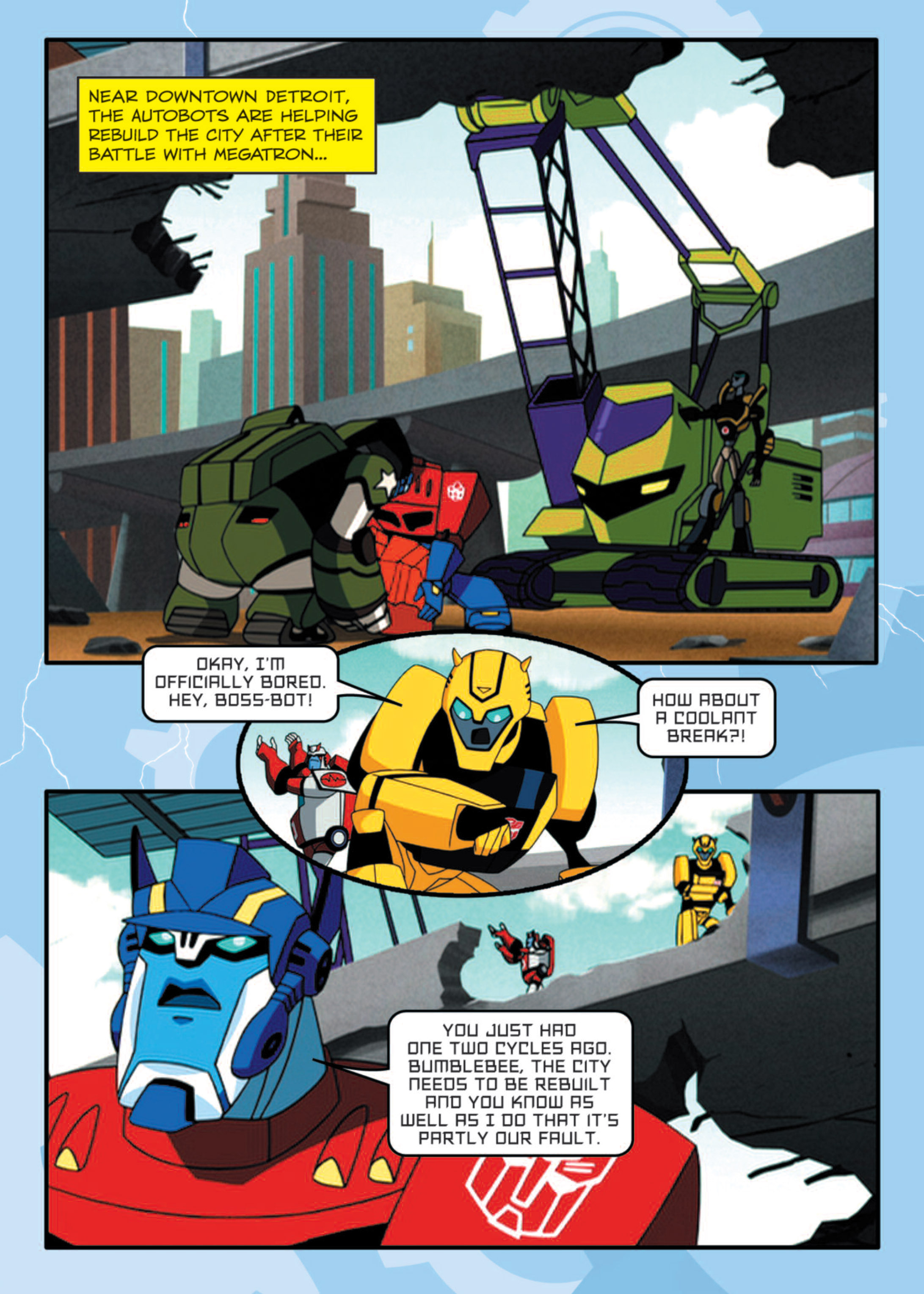 Read online Transformers Animated comic -  Issue #10 - 16