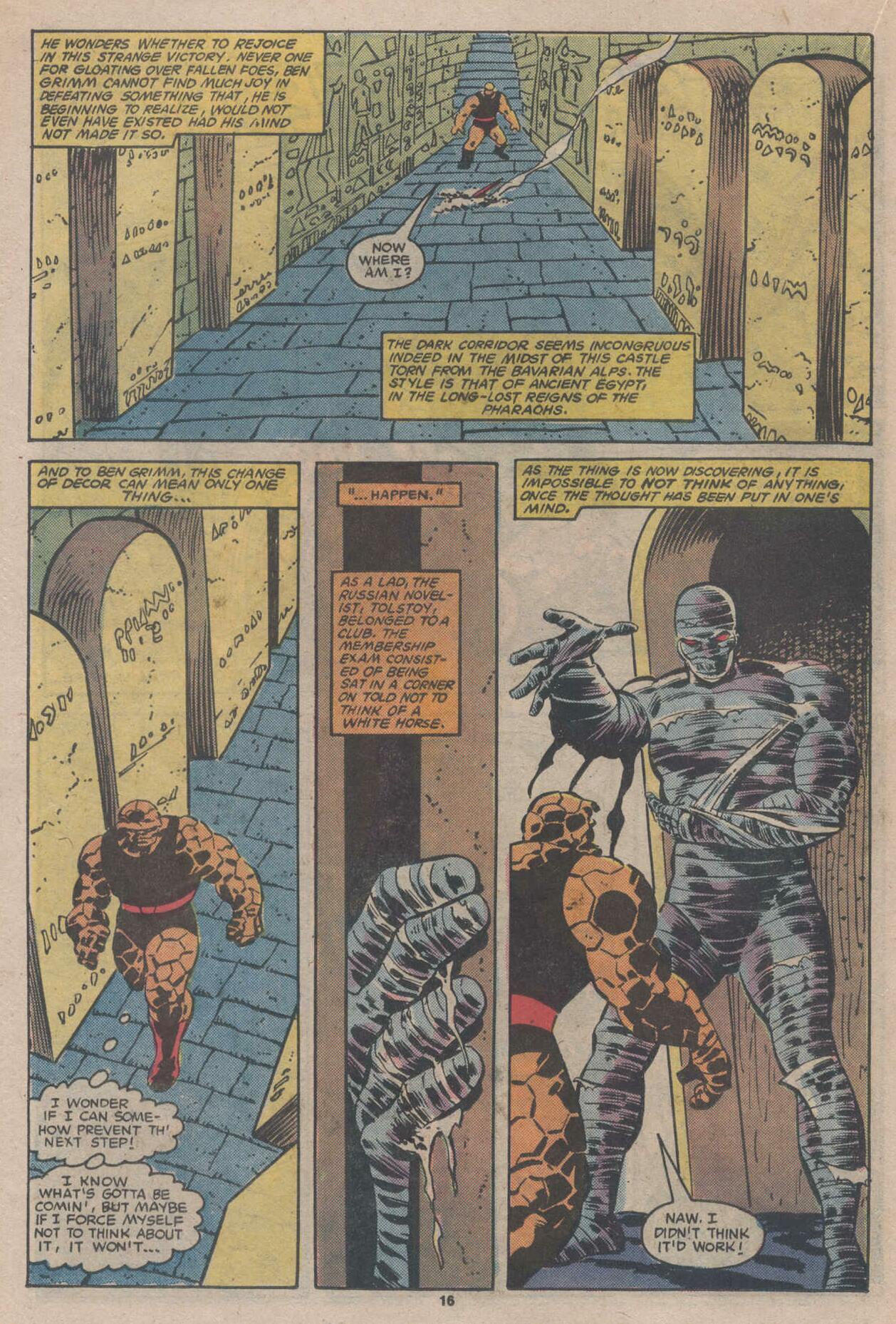 Read online The Thing comic -  Issue #19 - 23