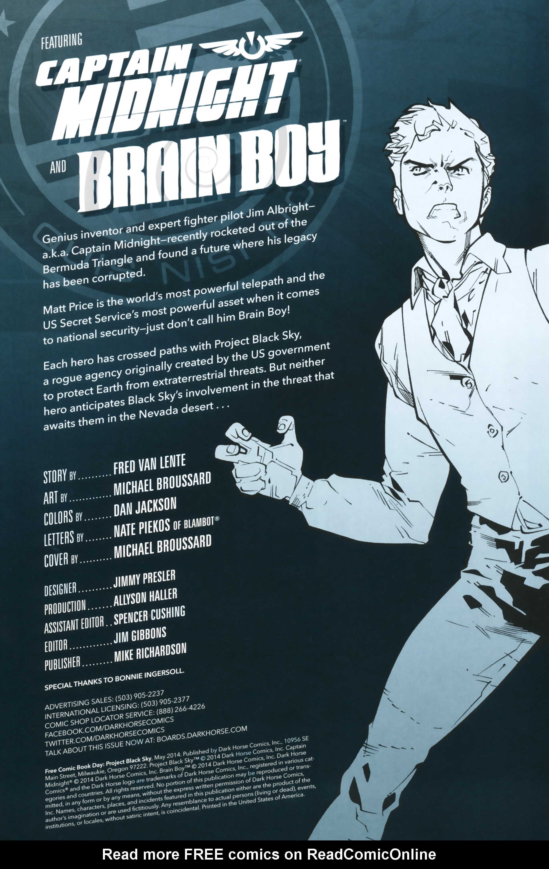 Read online Free Comic Book Day 2014 comic -  Issue # Project Black Sky - 2