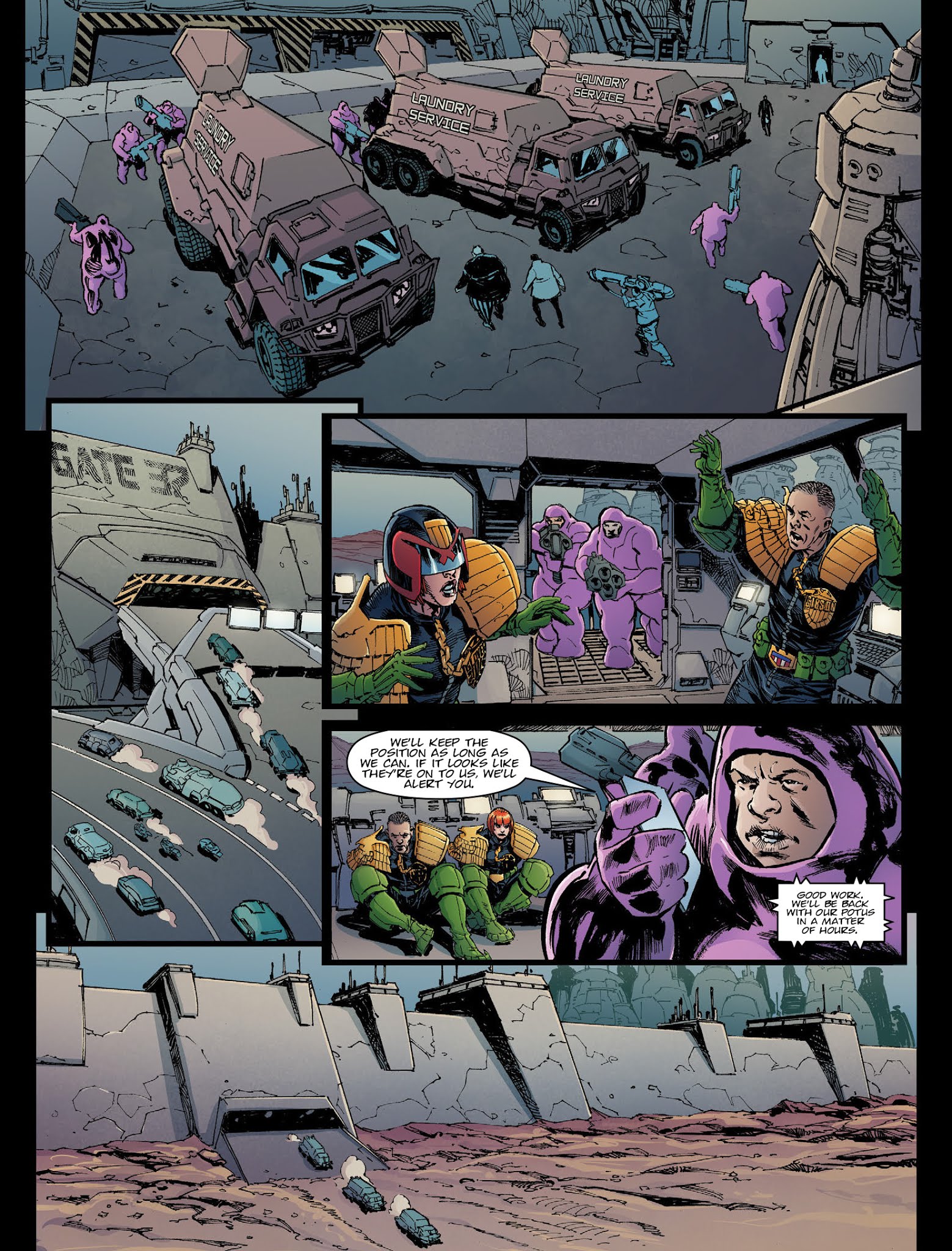 Read online 2000 AD comic -  Issue #2098 - 6