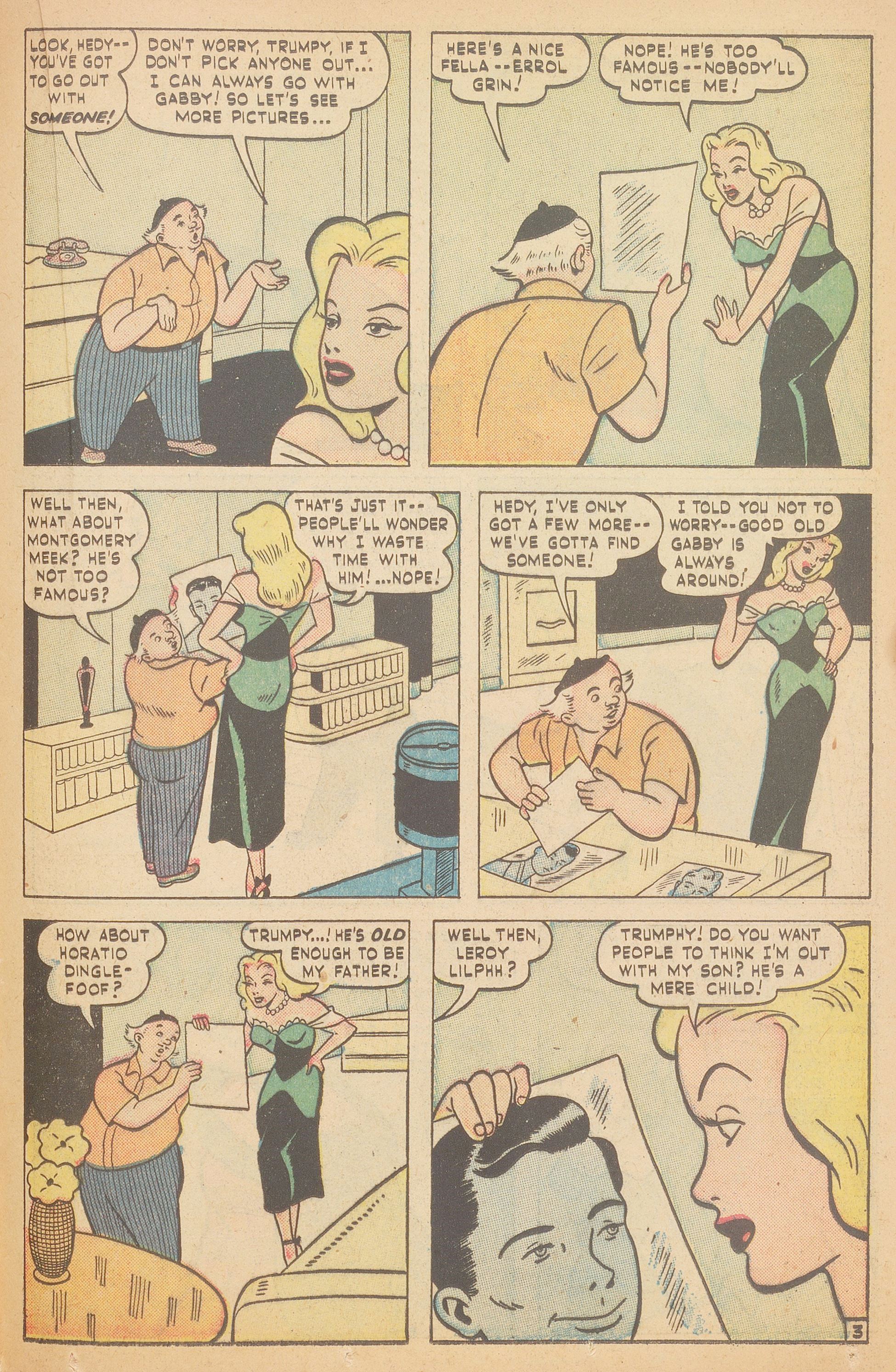 Read online Hedy Of Hollywood Comics comic -  Issue #36 - 33