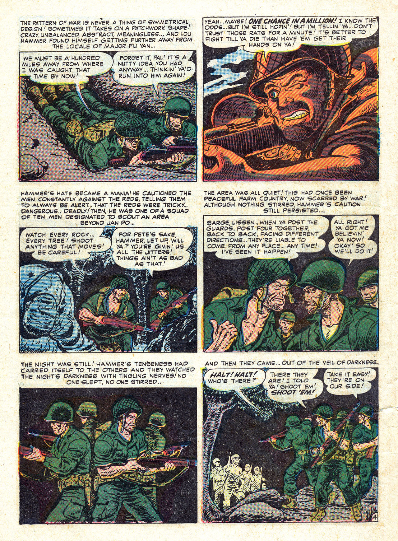 Read online War Action comic -  Issue #4 - 6