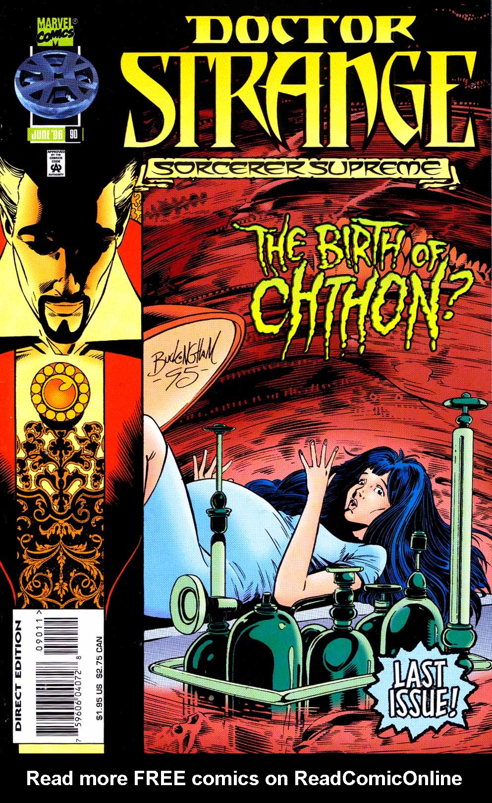 Read online Doctor Strange: Sorcerer Supreme comic -  Issue #90 - 1